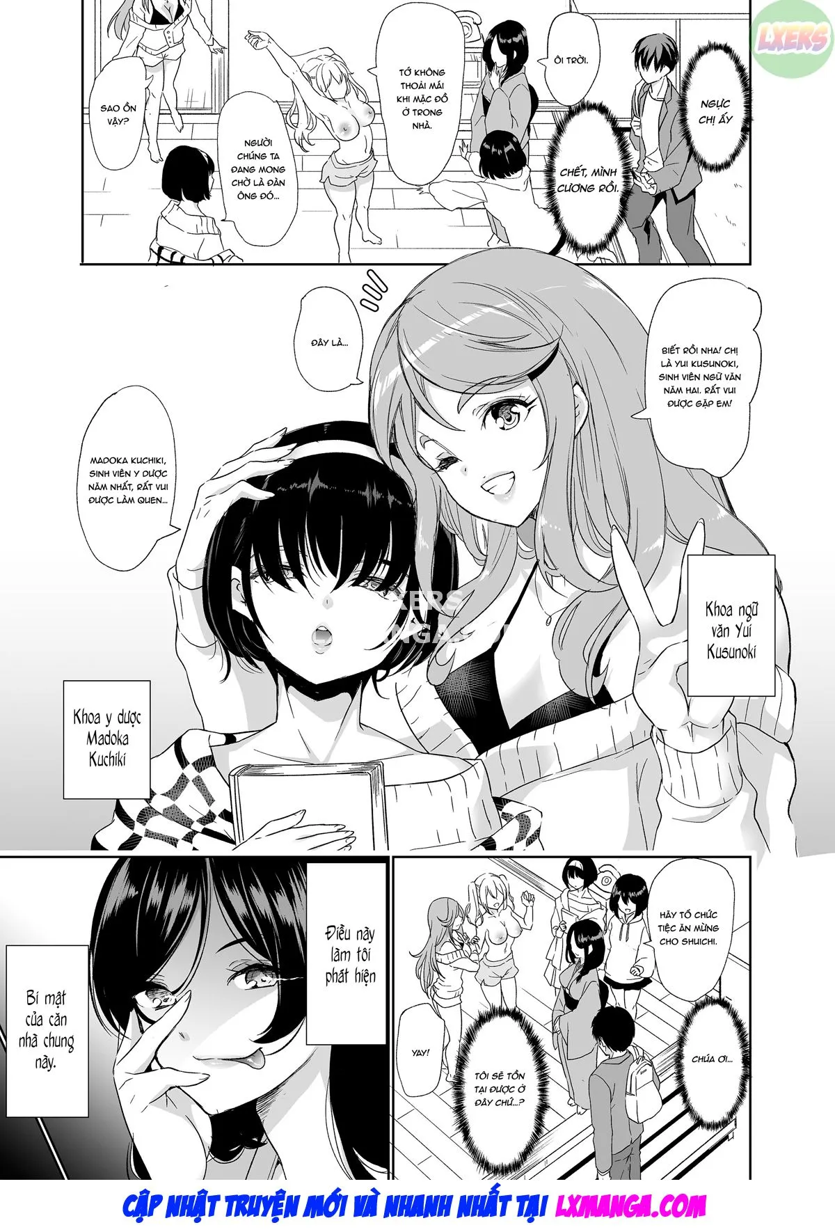 HentaiVN.net - Ảnh 7 - Hậu cung nhà chung - Chap 1