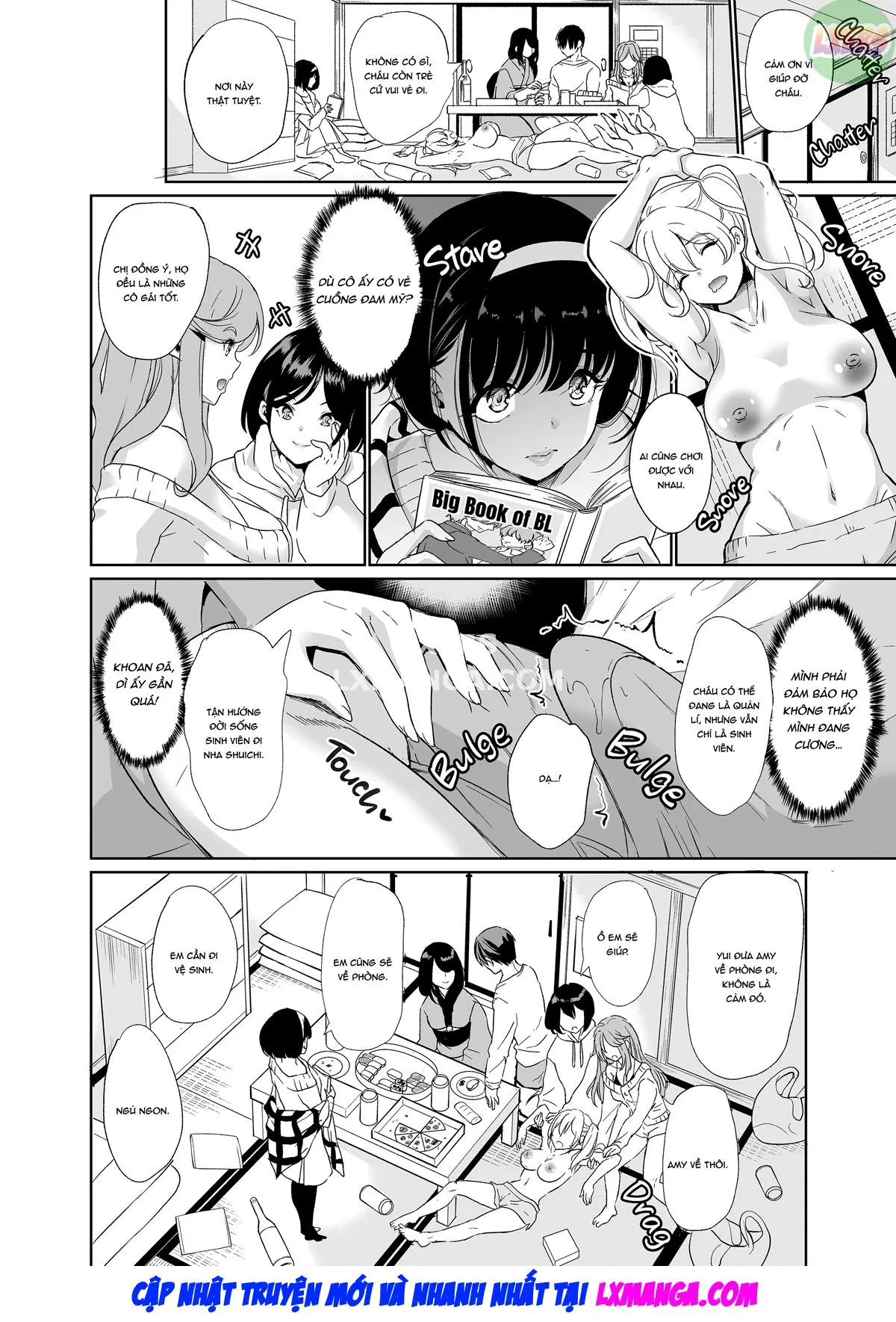 HentaiVN.net - Ảnh 8 - Hậu cung nhà chung - Chap 1