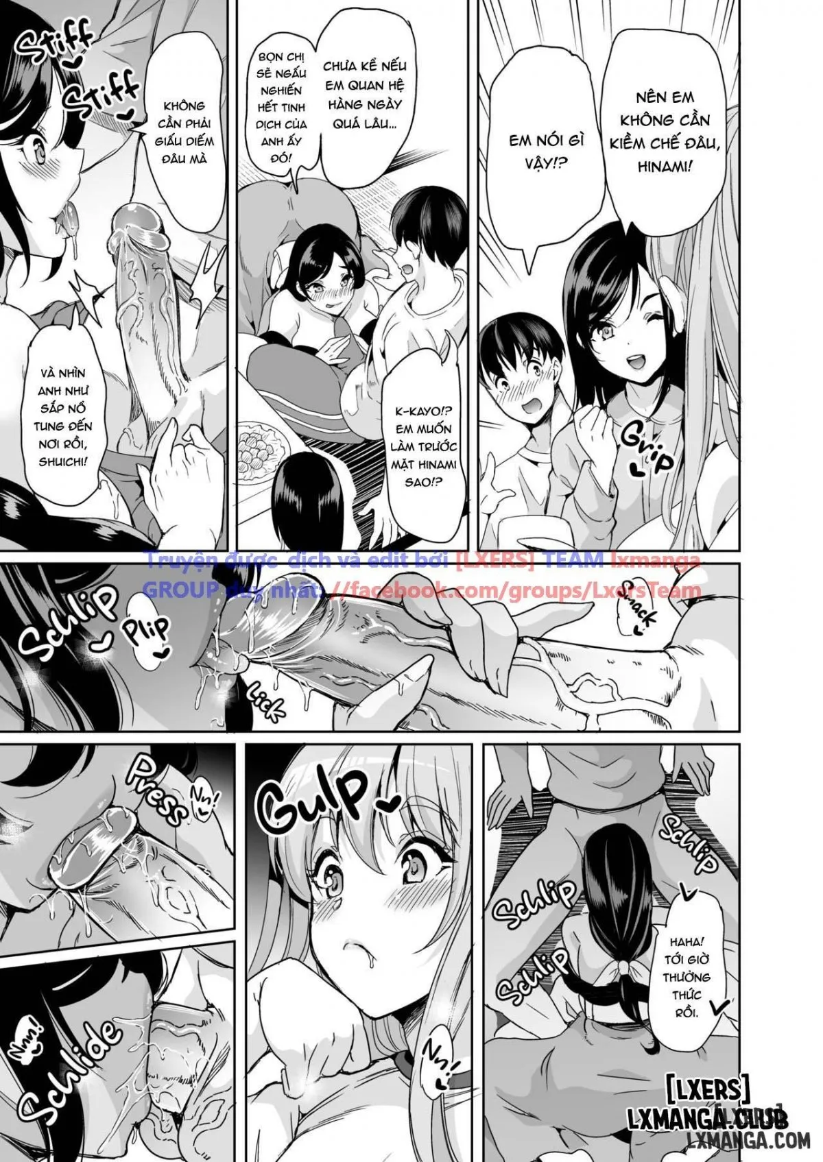 HentaiVN.net - Ảnh 12 - Hậu cung nhà chung - Chap 3