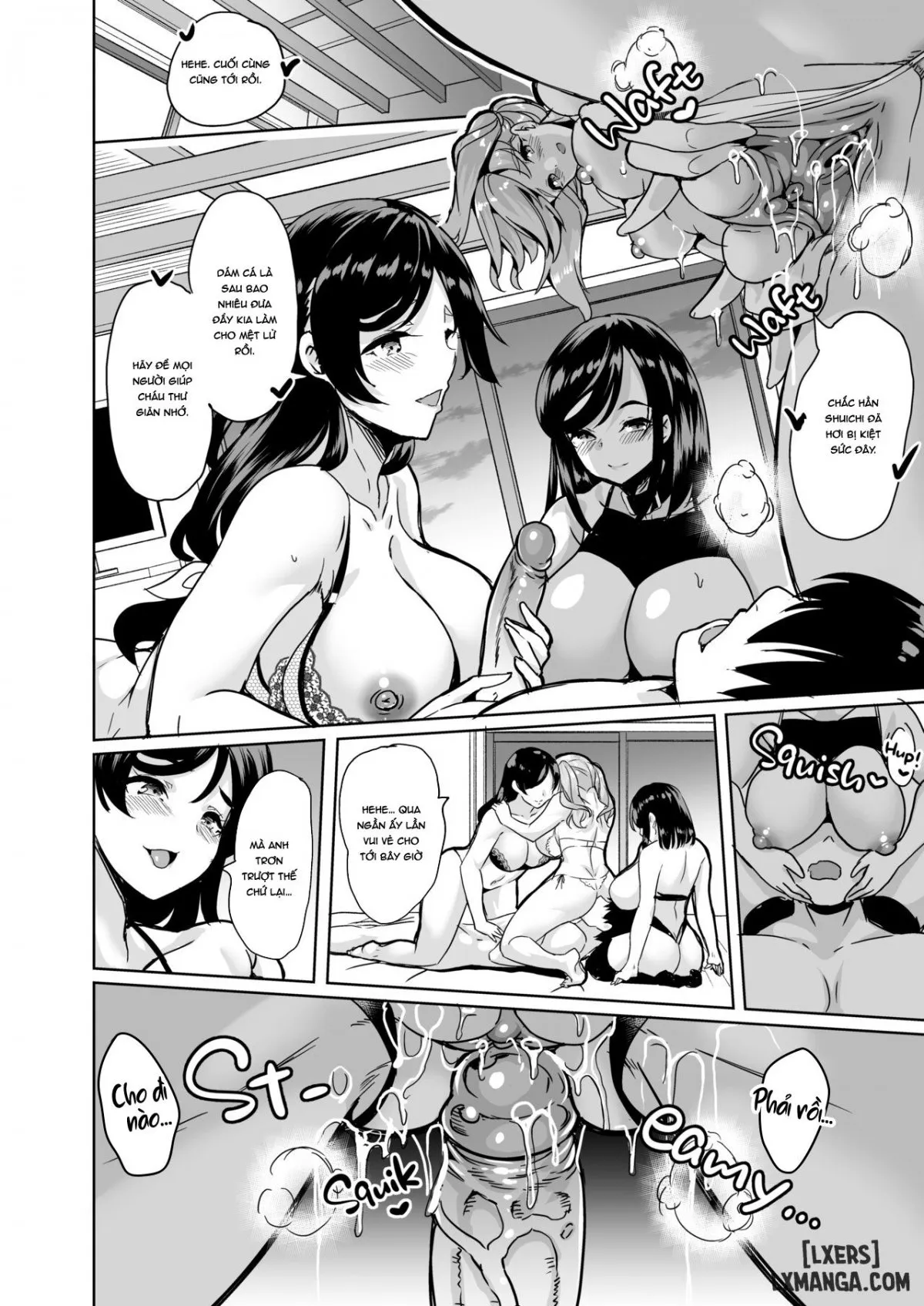 HentaiVN.net - Ảnh 30 - Hậu cung nhà chung - Chap 4