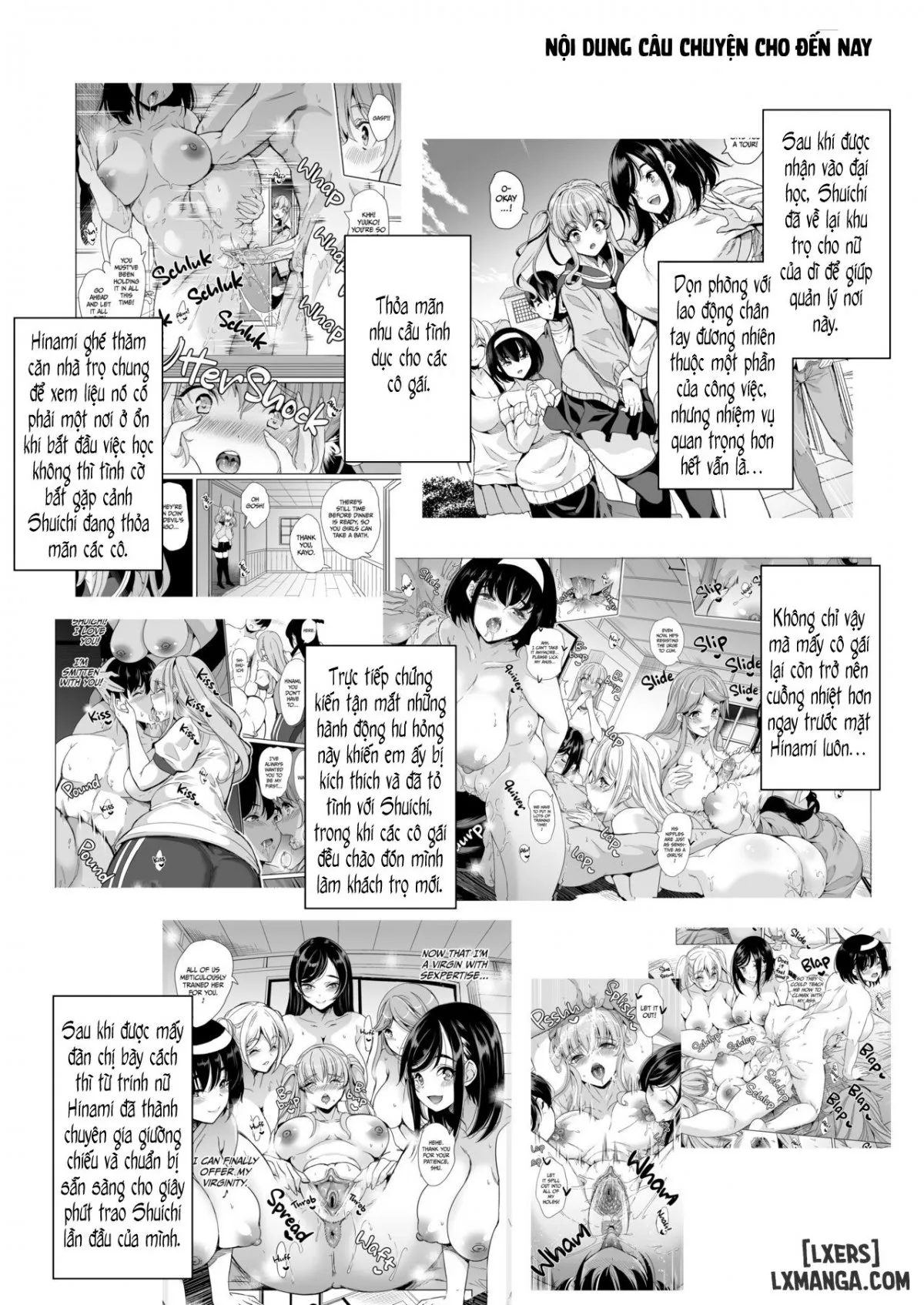 HentaiVN.net - Ảnh 4 - Hậu cung nhà chung - Chap 4