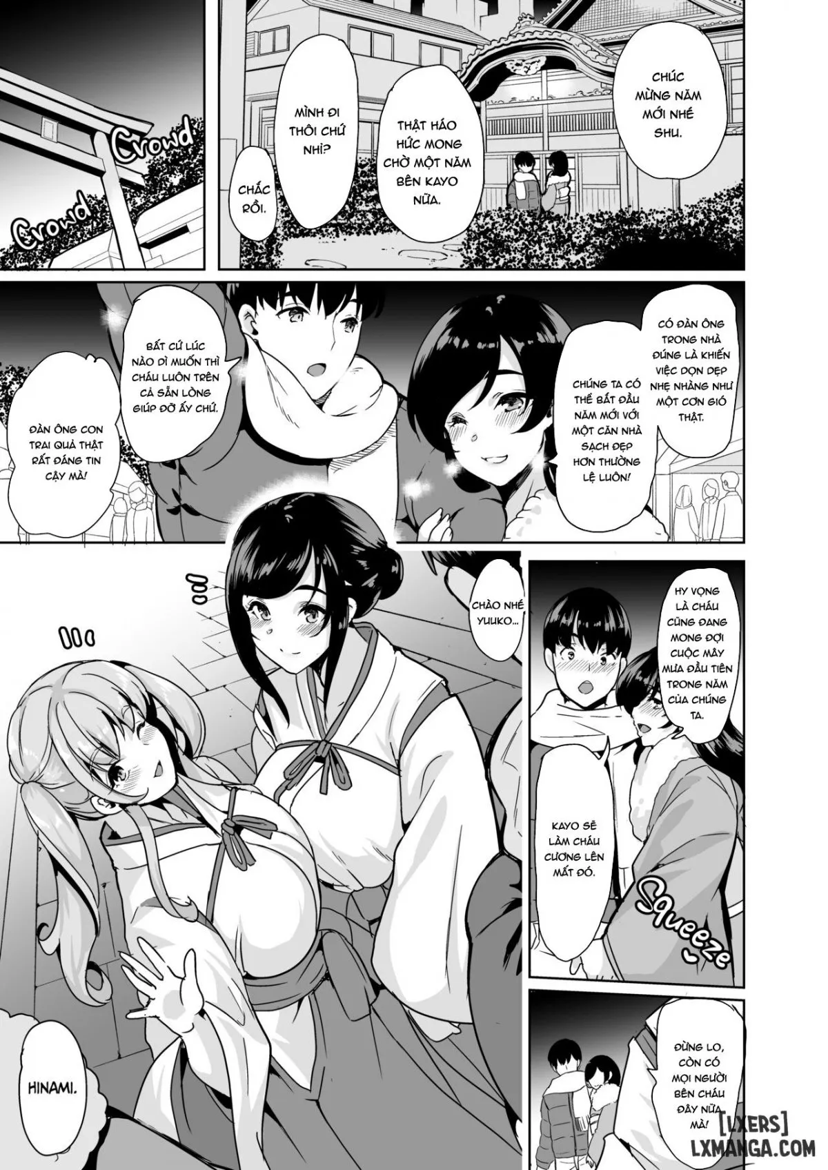 HentaiVN.net - Ảnh 7 - Hậu cung nhà chung - Chap 4