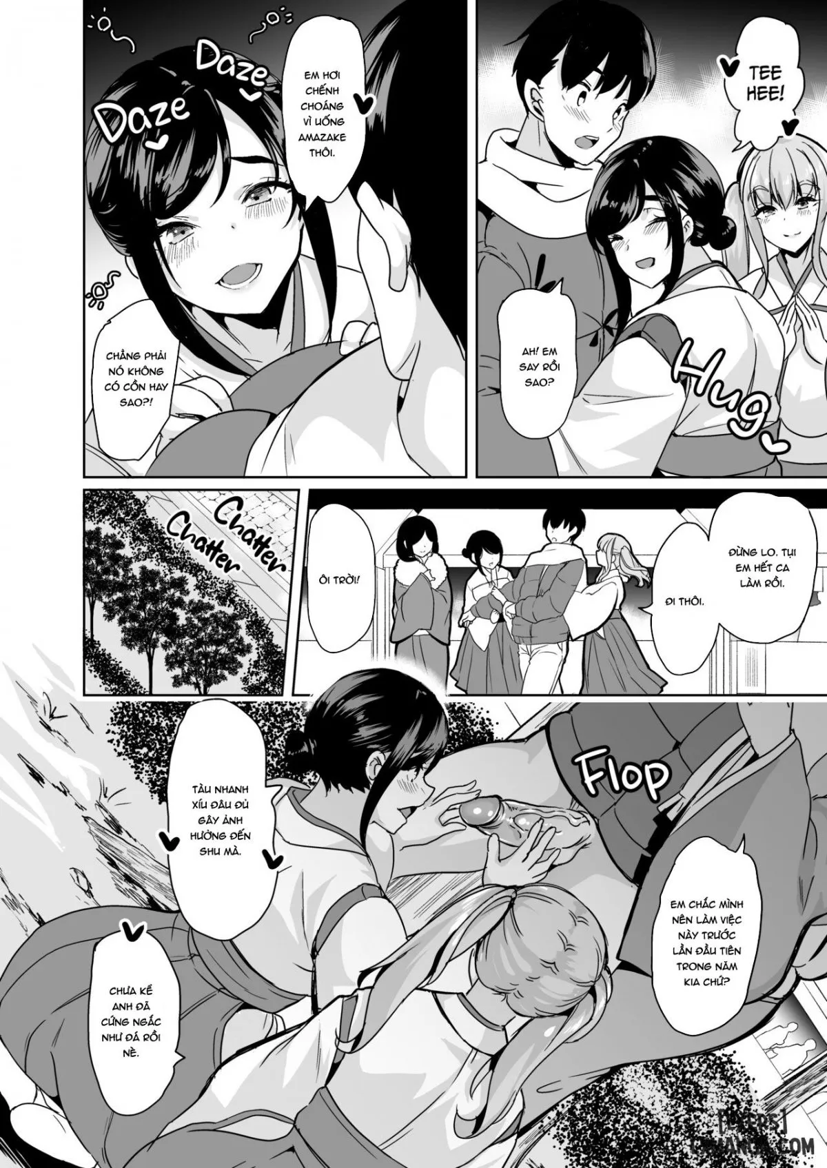 HentaiVN.net - Ảnh 8 - Hậu cung nhà chung - Chap 4