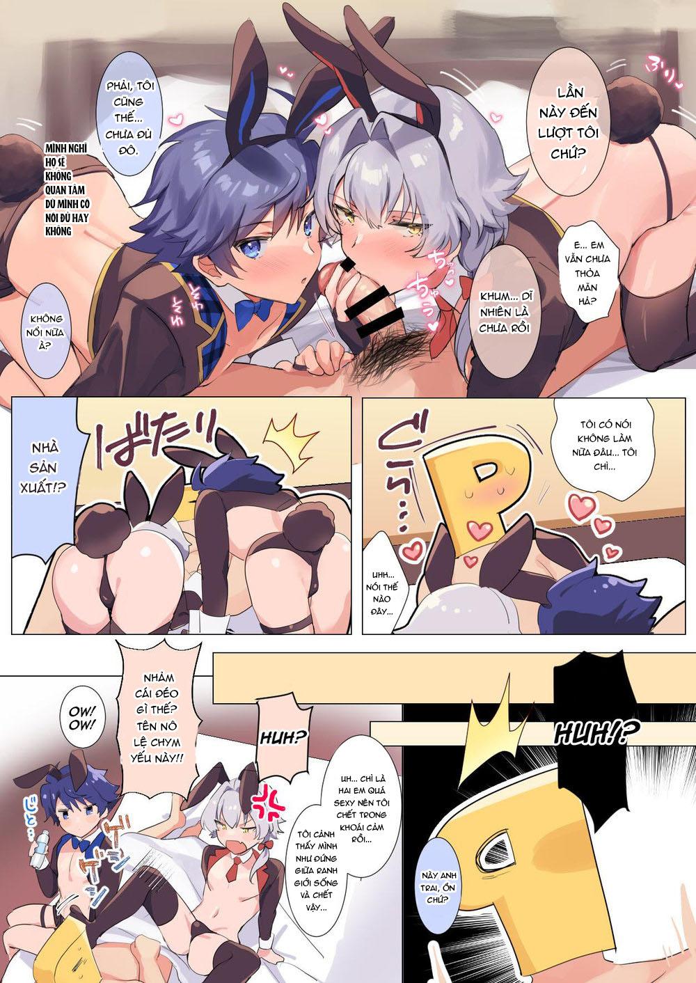 HentaiVN.net - Ảnh 17 - Thỏ tương thích! - Oneshot
