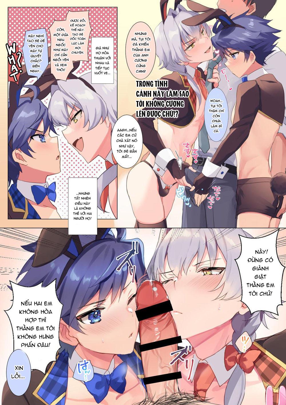 HentaiVN.net - Ảnh 4 - Thỏ tương thích! - Oneshot