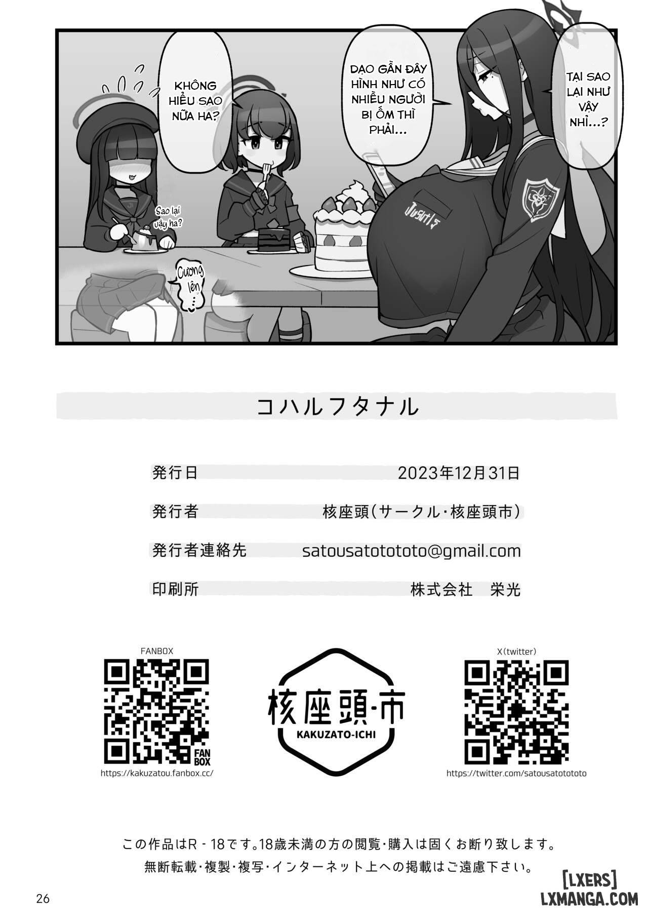 HentaiVN.net - Ảnh 29 - Koharufutanaru - Oneshot.
