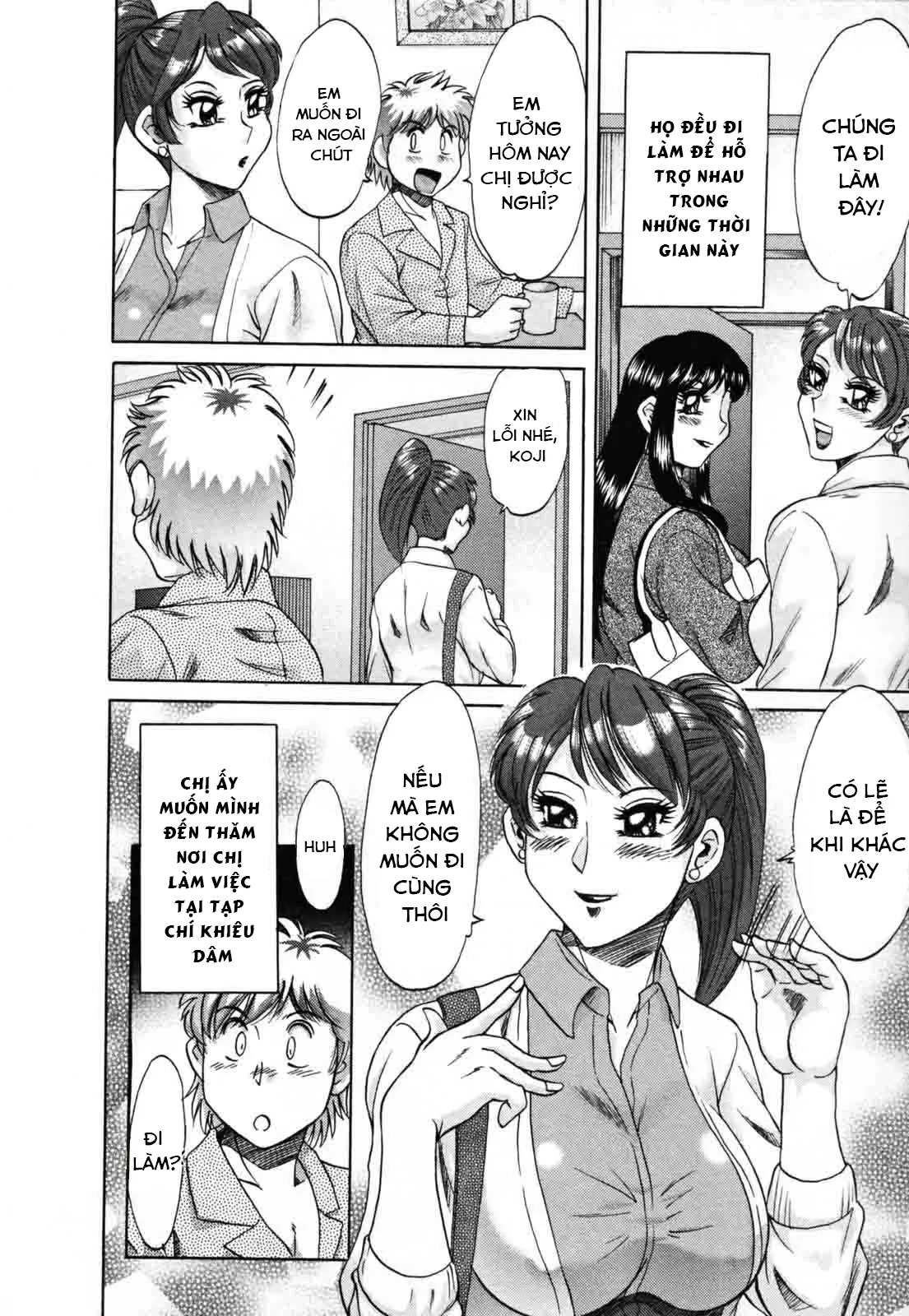 HentaiVN.net - Ảnh 11 - Family Porn - Chap 1