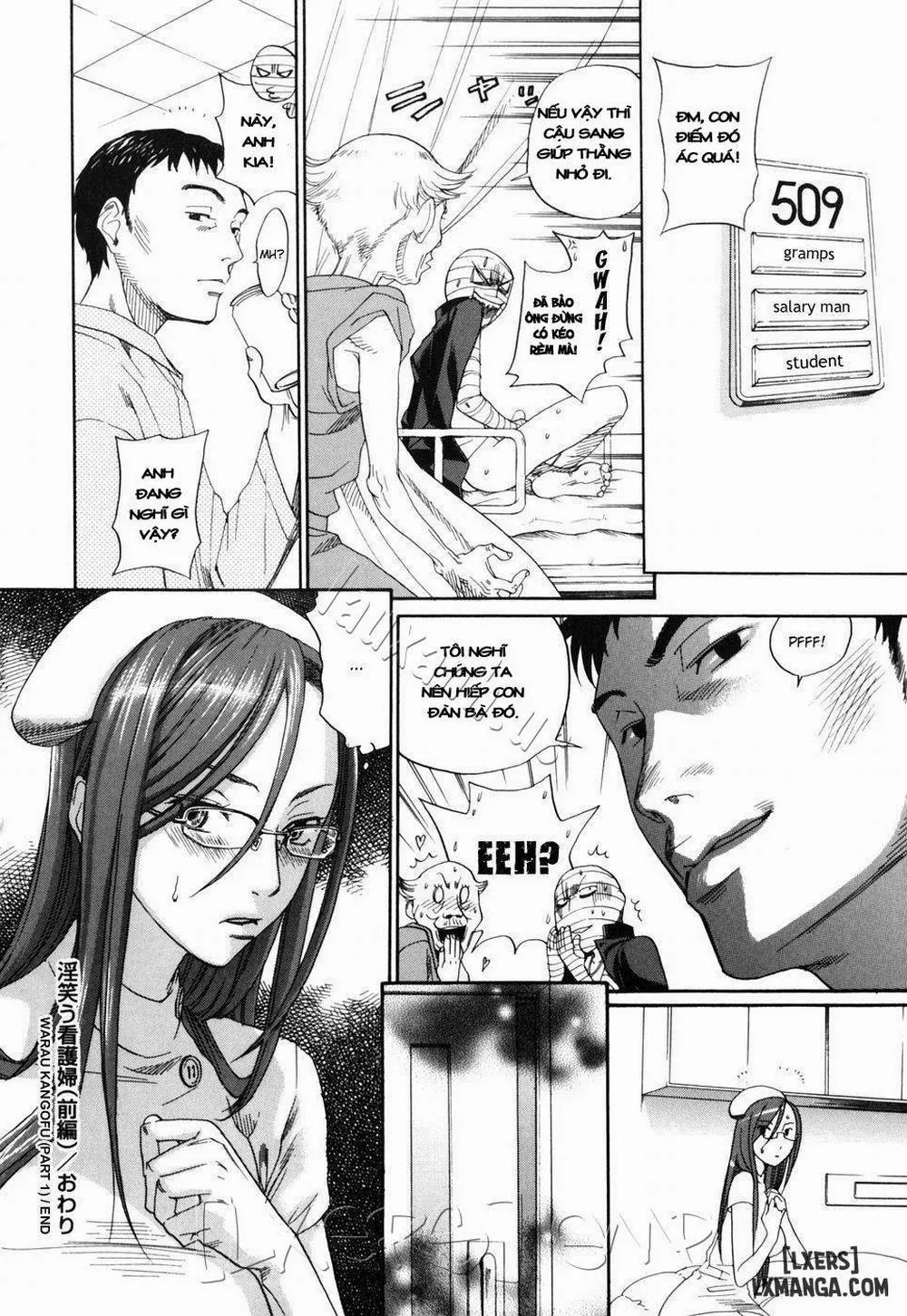 HentaiVN.net - Ảnh 32 - Warau Kangofu Shokai Genteiban - Chương 1