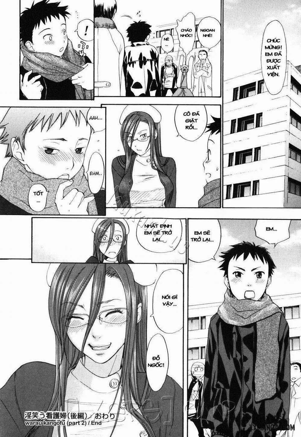 HentaiVN.net - Ảnh 21 - Warau Kangofu Shokai Genteiban - Chương 2