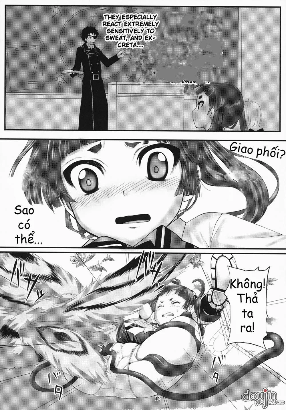 HentaiVN.net - Ảnh 13 - Minarai Exorcist Izumo (Ao No Exorcist) - Oneshot