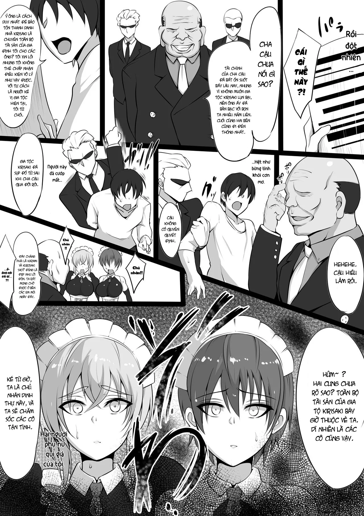 HentaiVN.net - Ảnh 23 - Hai nàng hầu ngọt nước [Maidorare Jou, メイドラレ上] - Oneshot