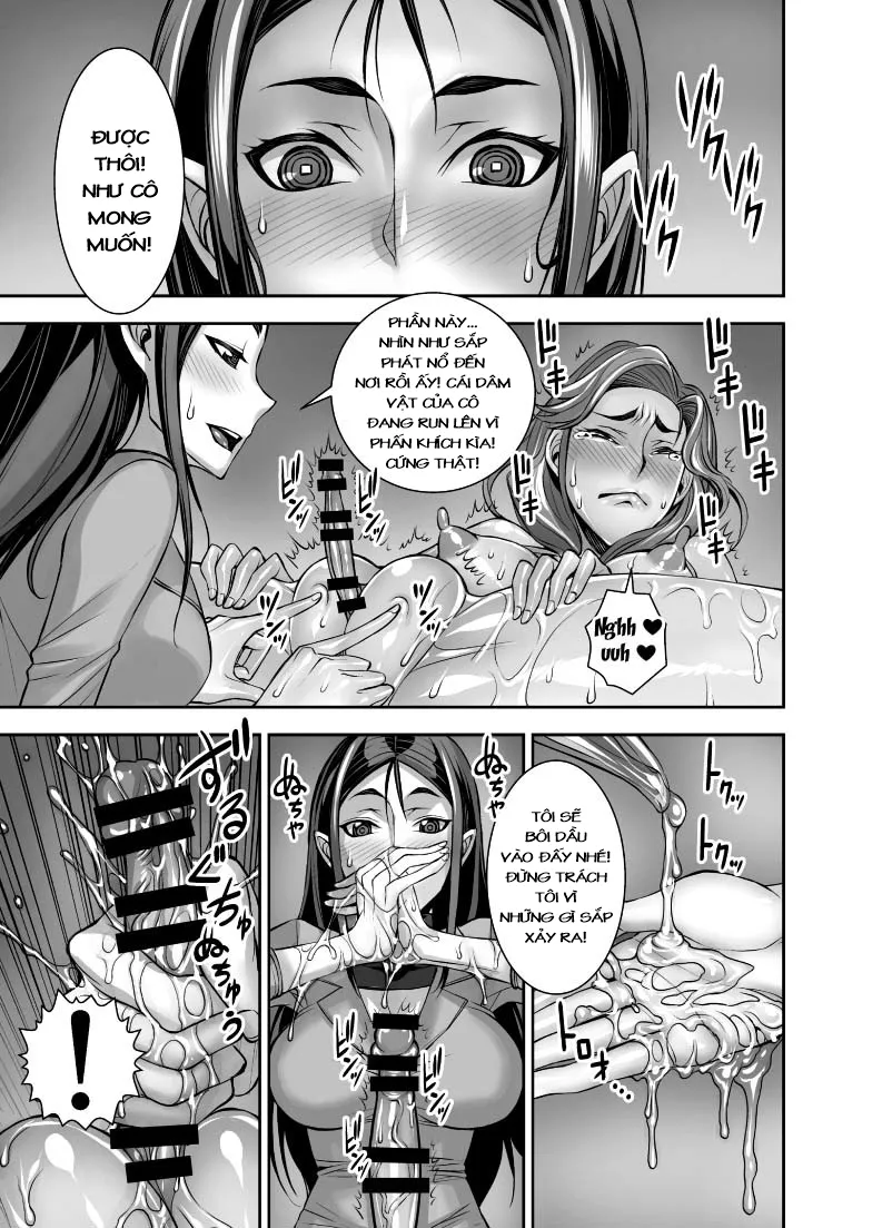 HentaiVN.net - Ảnh 16 - Kurinari Miboujin 2 [Futanari Clitoris Widow 2] - Chap 2.1