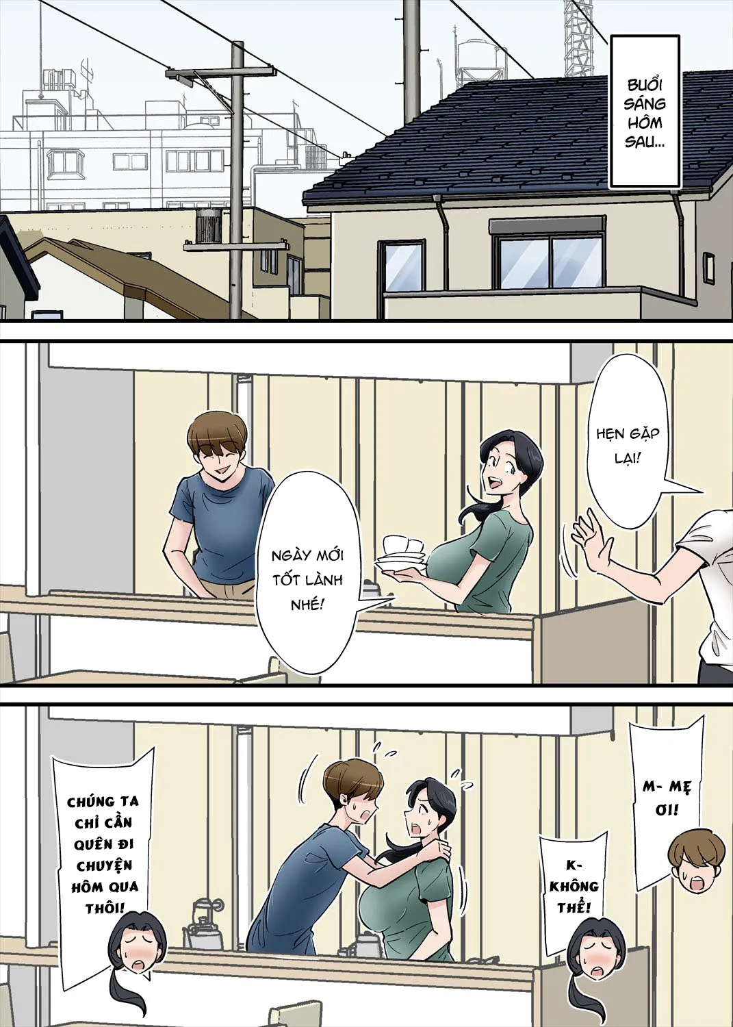 HentaiVN.net - Ảnh 15 - ome no Bakunyuu Kaa-chan o Netoritai [Hentai Kansoku] - Oneshot