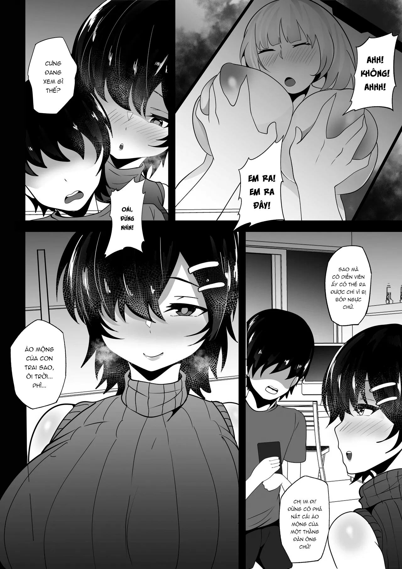 HentaiVN.net - Ảnh 6 - Sướng cùng chị họ ngực to [You Won't Play With This Big-Breasted Nee-chan?] - Oneshot nuột