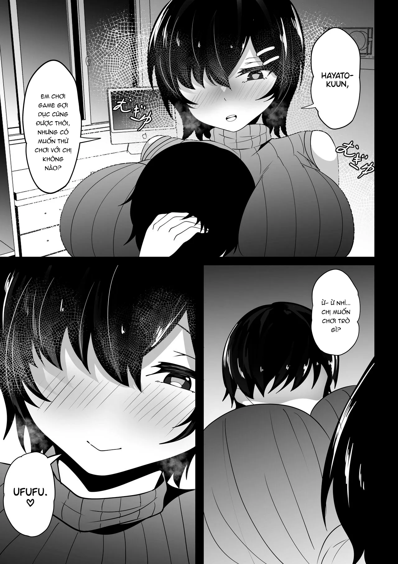 HentaiVN.net - Ảnh 7 - Sướng cùng chị họ ngực to [You Won't Play With This Big-Breasted Nee-chan?] - Oneshot nuột