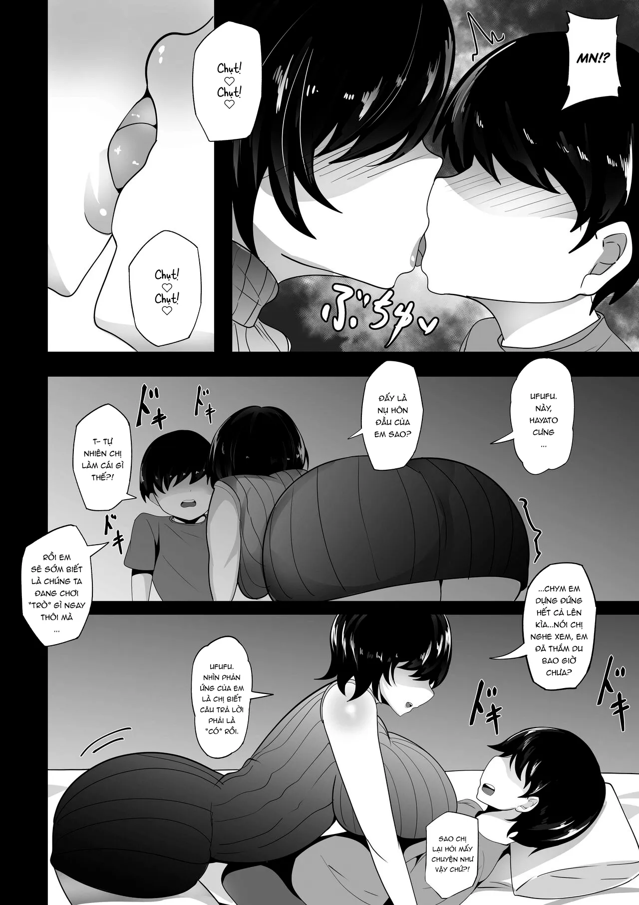 HentaiVN.net - Ảnh 8 - Sướng cùng chị họ ngực to [You Won't Play With This Big-Breasted Nee-chan?] - Oneshot nuột