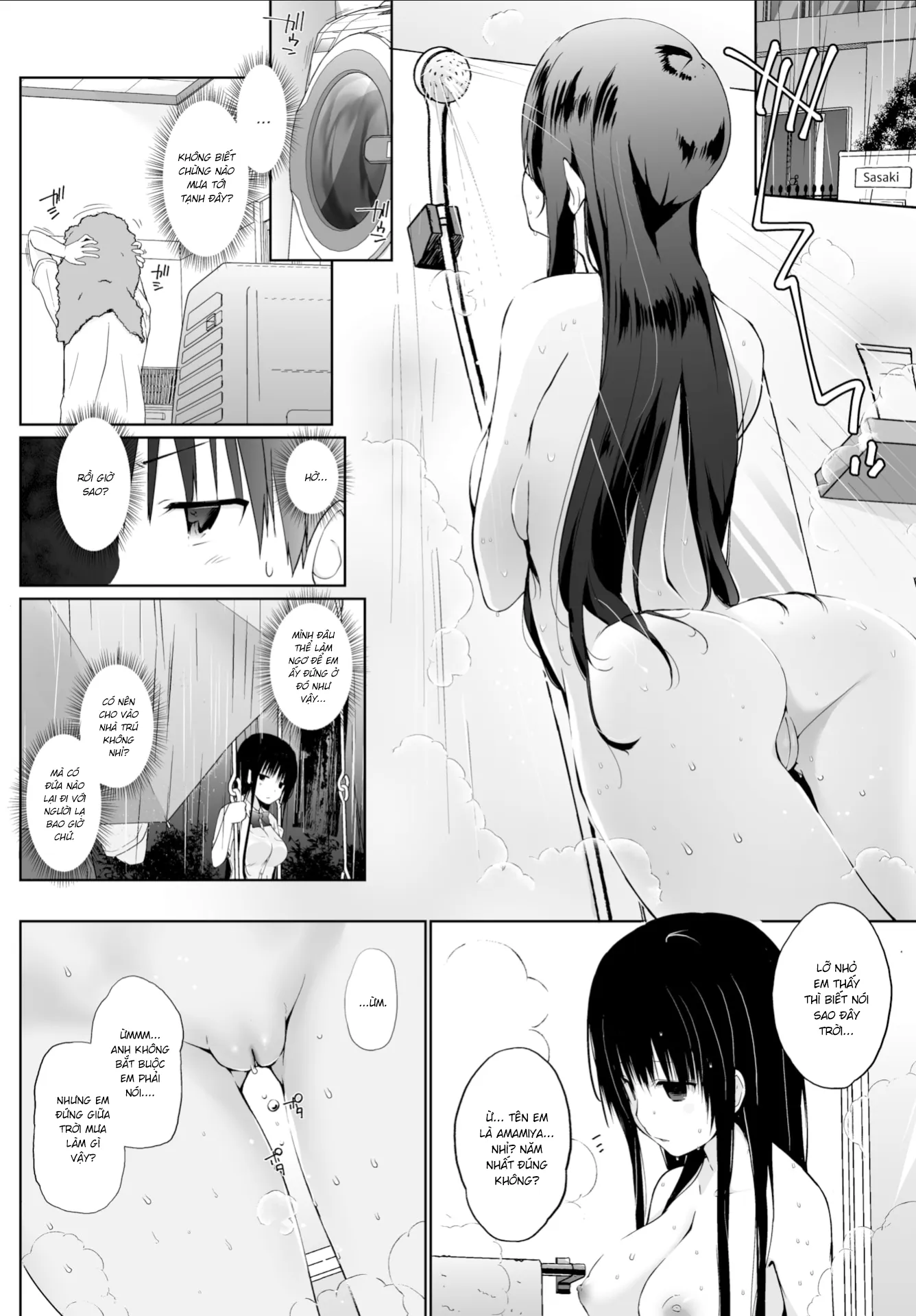 HentaiVN.net - Ảnh 3 - Cuộc Sống Làm Pet Của Nữ Sinh Đi Bụi [A High School Runaway's Life as a Pet] - Chap 1