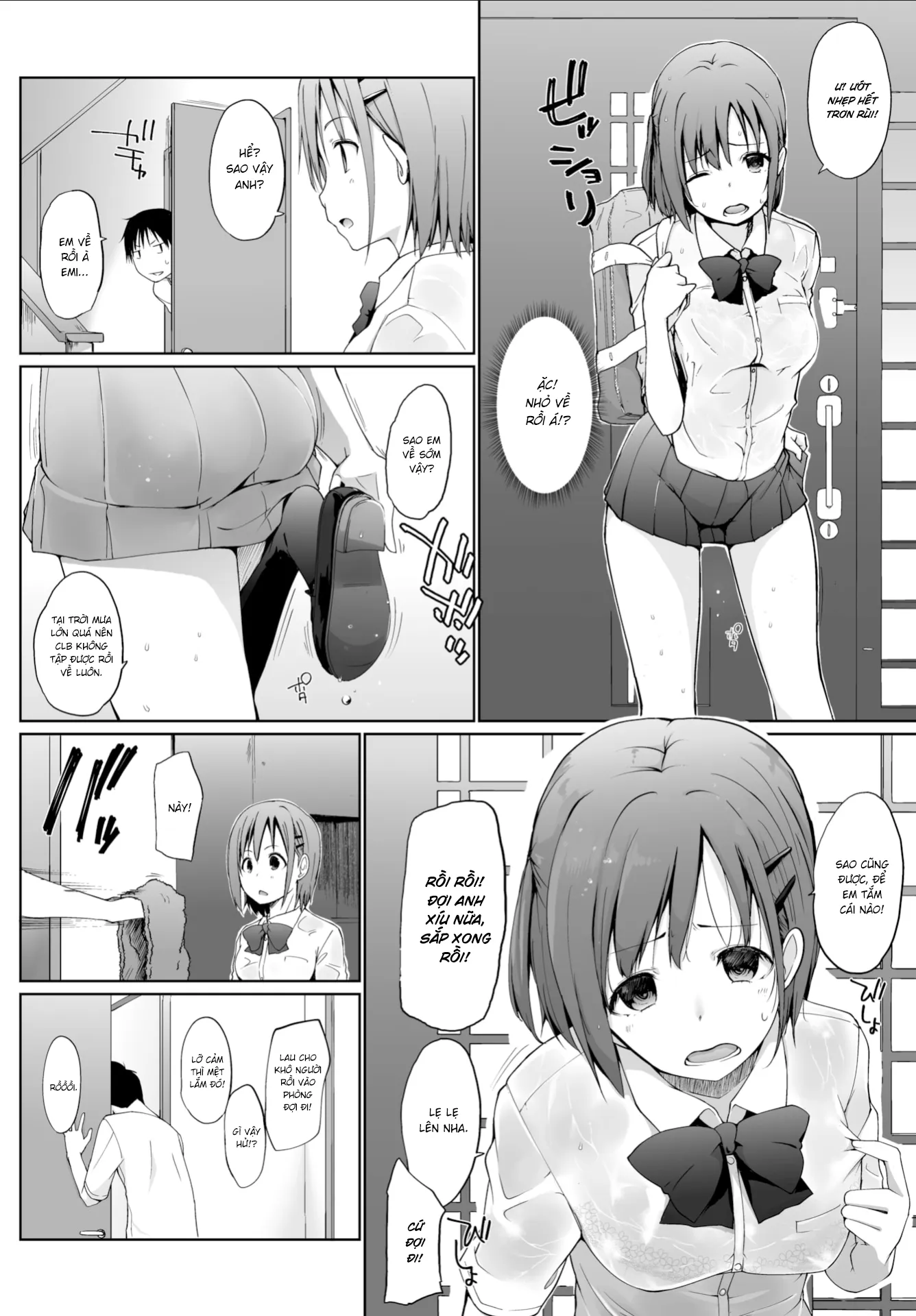 HentaiVN.net - Ảnh 5 - Cuộc Sống Làm Pet Của Nữ Sinh Đi Bụi [A High School Runaway's Life as a Pet] - Chap 1