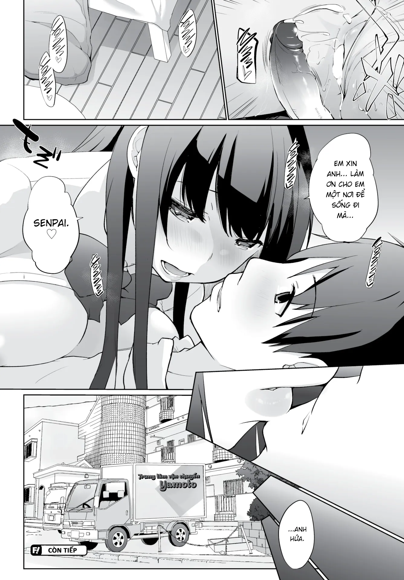 HentaiVN.net - Ảnh 21 - Cuộc Sống Làm Pet Của Nữ Sinh Đi Bụi [A High School Runaway's Life as a Pet] - Chap 4
