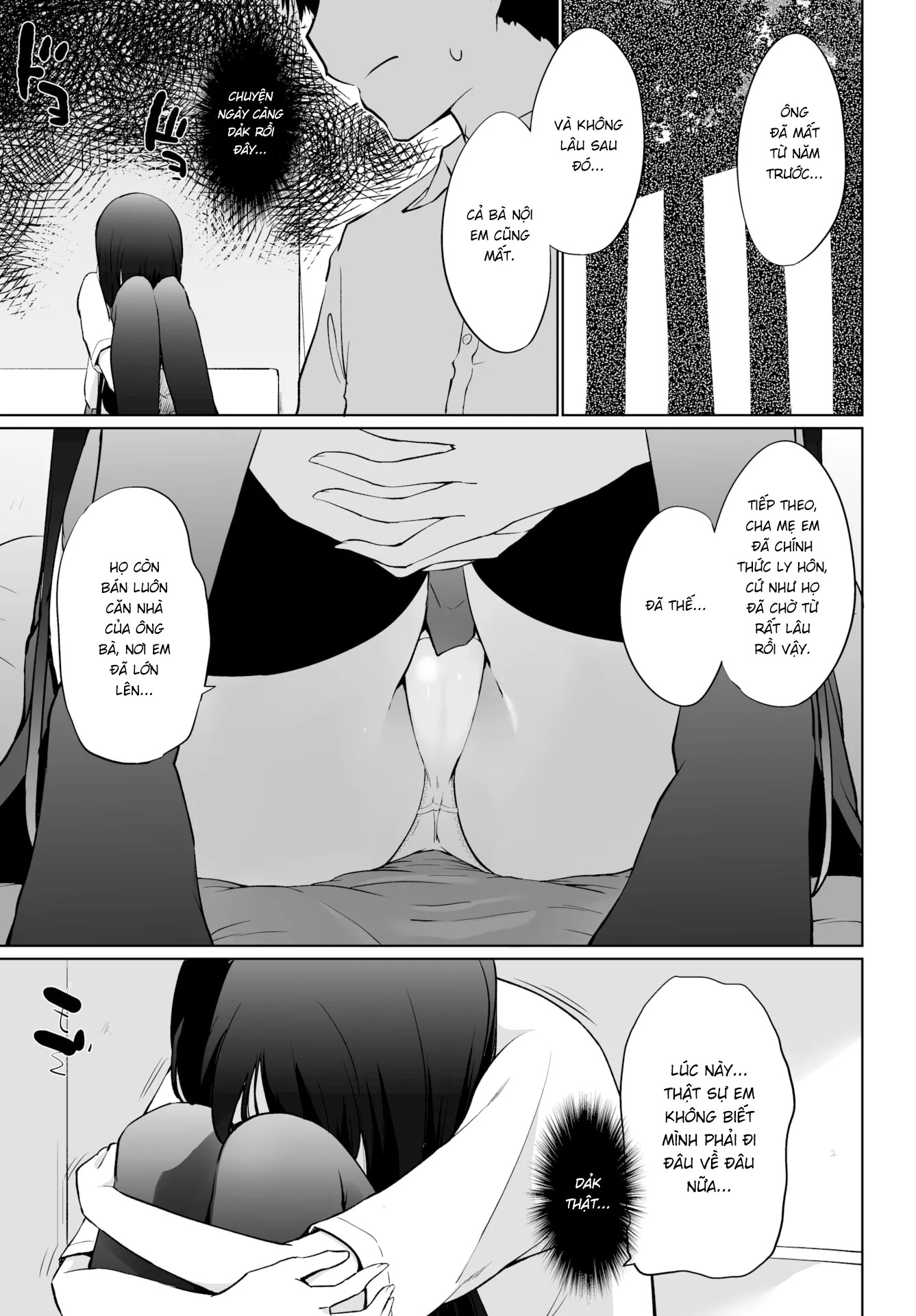 HentaiVN.net - Ảnh 4 - Cuộc Sống Làm Pet Của Nữ Sinh Đi Bụi [A High School Runaway's Life as a Pet] - Chap 4