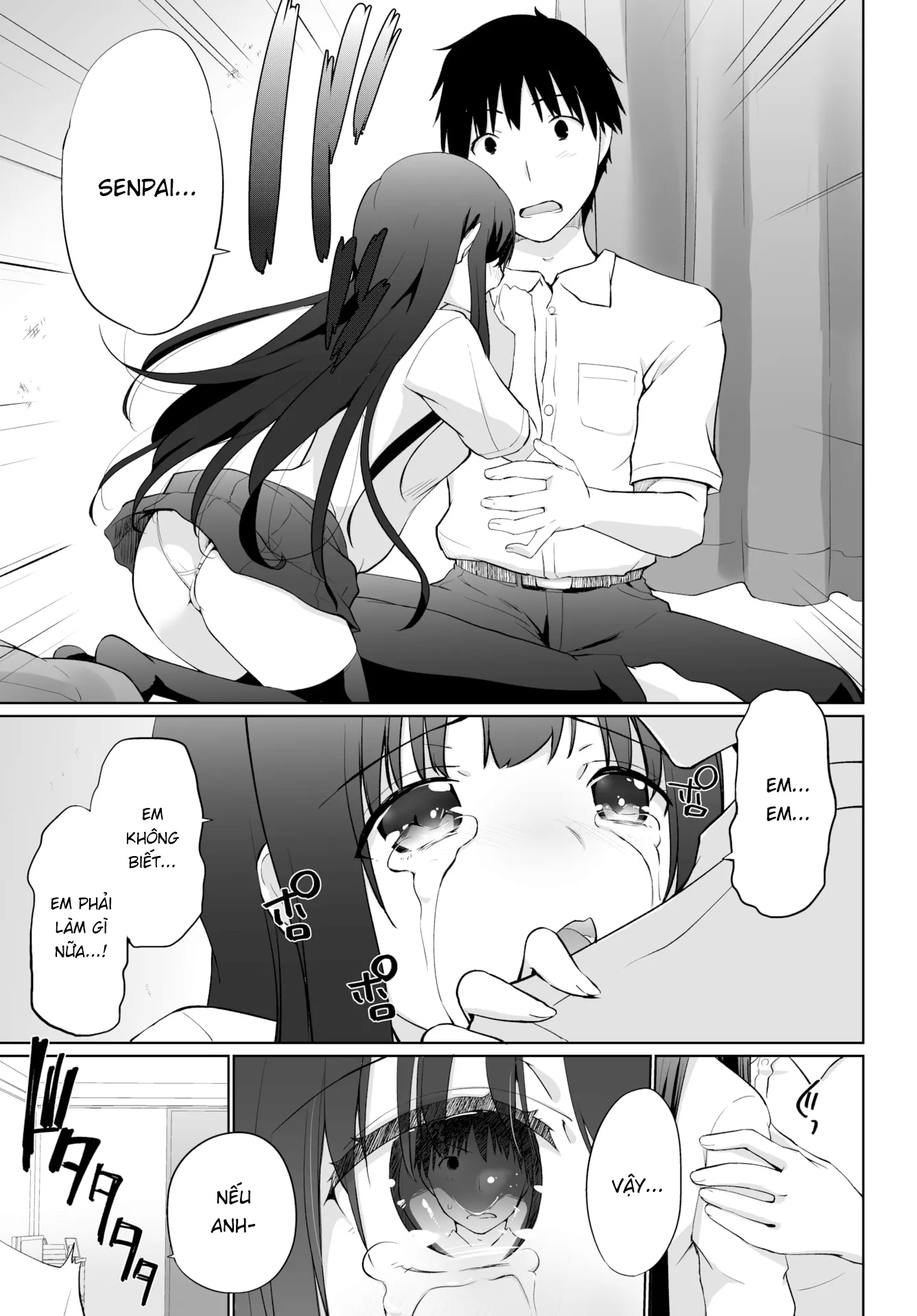 HentaiVN.net - Ảnh 6 - Cuộc Sống Làm Pet Của Nữ Sinh Đi Bụi [A High School Runaway's Life as a Pet] - Chap 4