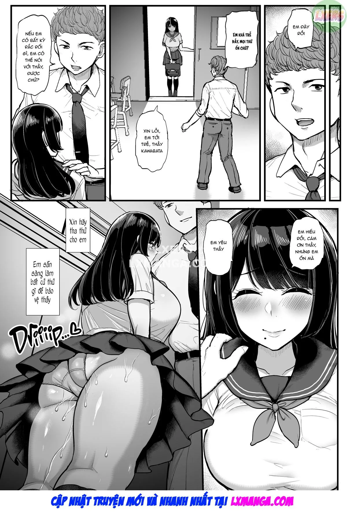 HentaiVN.net - Ảnh 25 - Hakoiri Musume Otoko o Shiru. [The Sheltered Girl's Experience With Men; Spring Comes to a Sheltered Maiden] - Oneshot - Không che