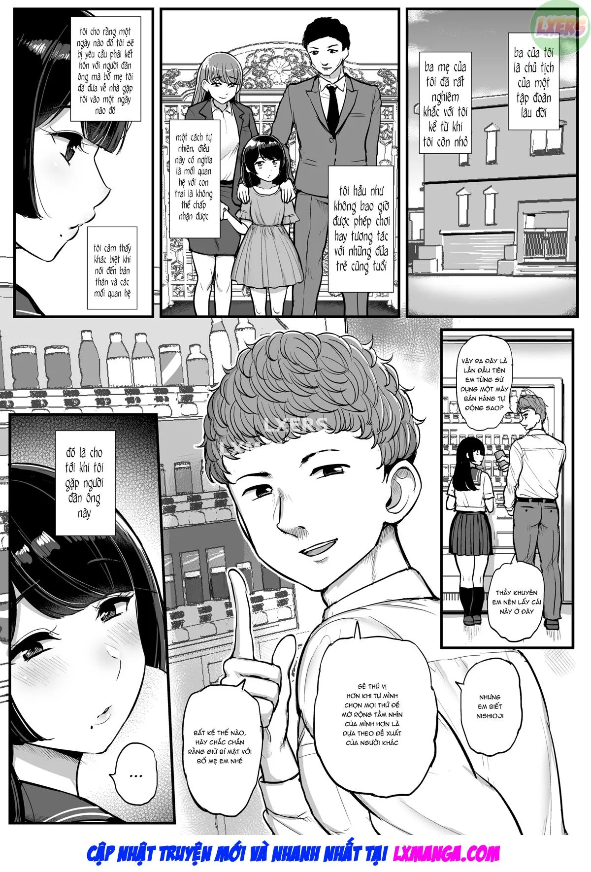 HentaiVN.net - Ảnh 4 - Hakoiri Musume Otoko o Shiru. [The Sheltered Girl's Experience With Men; Spring Comes to a Sheltered Maiden] - Oneshot - Không che