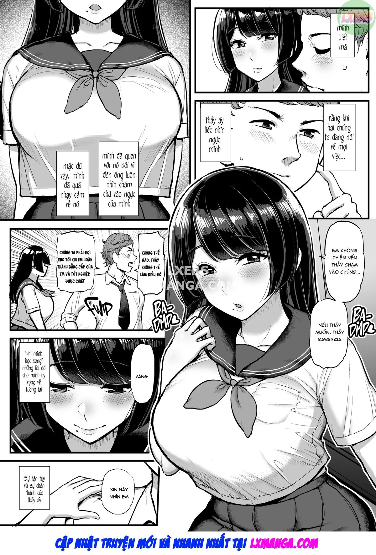 HentaiVN.net - Ảnh 6 - Hakoiri Musume Otoko o Shiru. [The Sheltered Girl's Experience With Men; Spring Comes to a Sheltered Maiden] - Oneshot - Không che