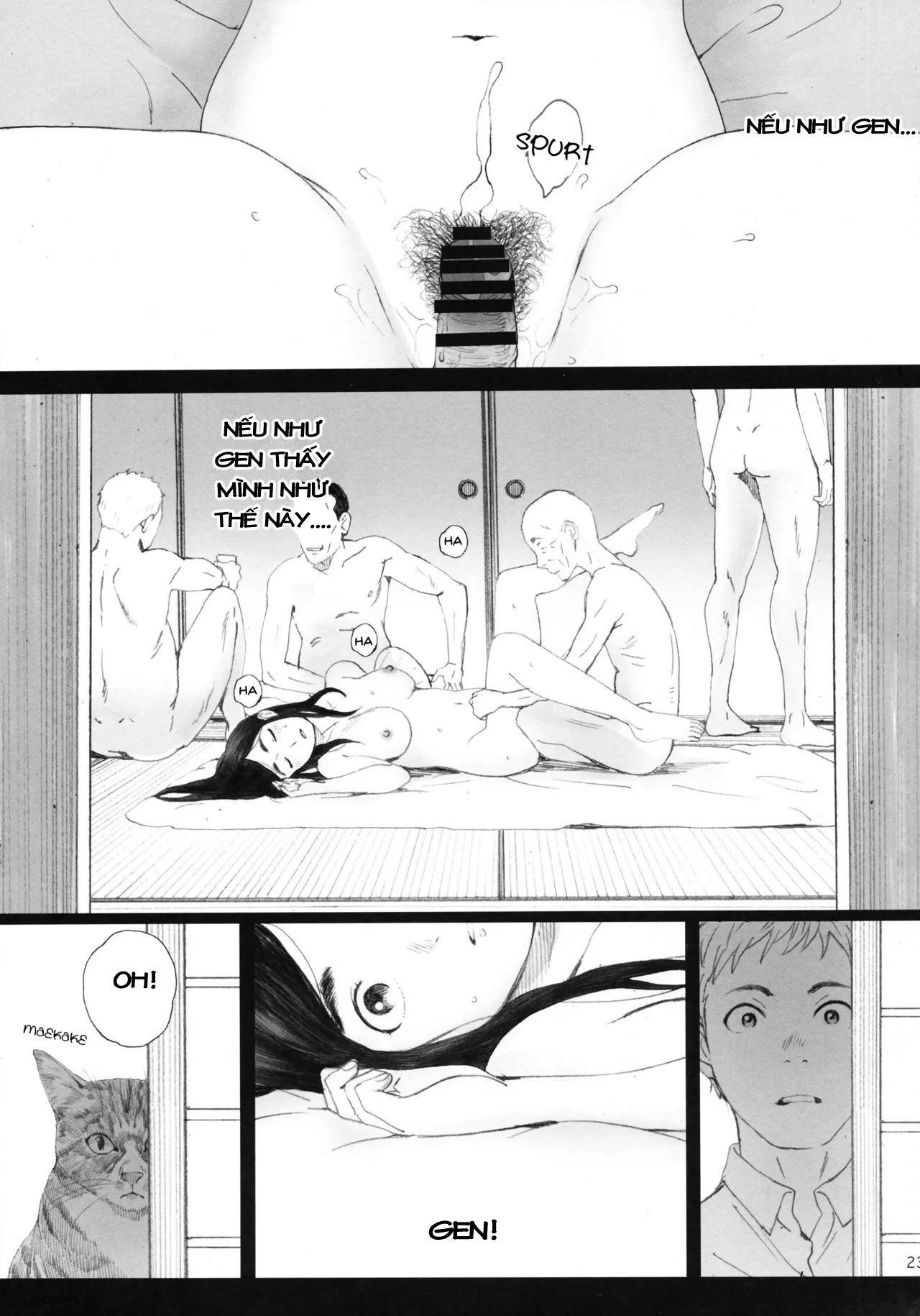 HentaiVN.net - Ảnh 23 - Chion-san, Neko ga Mitemasu yo (Neko no Otera no Chion-san) [Chion, The Cat Is Watching] - Oneshot