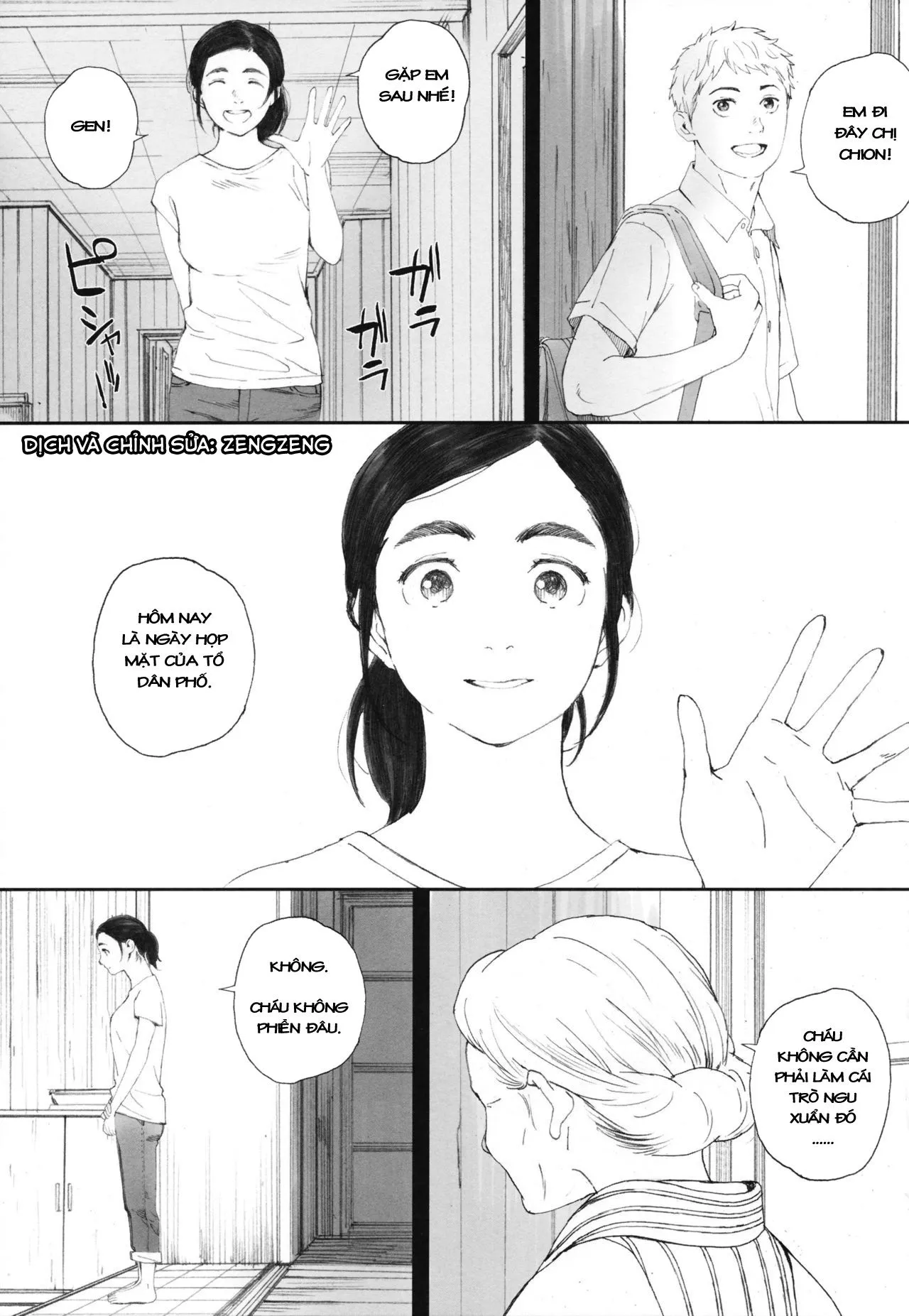 HentaiVN.net - Ảnh 3 - Chion-san, Neko ga Mitemasu yo (Neko no Otera no Chion-san) [Chion, The Cat Is Watching] - Oneshot