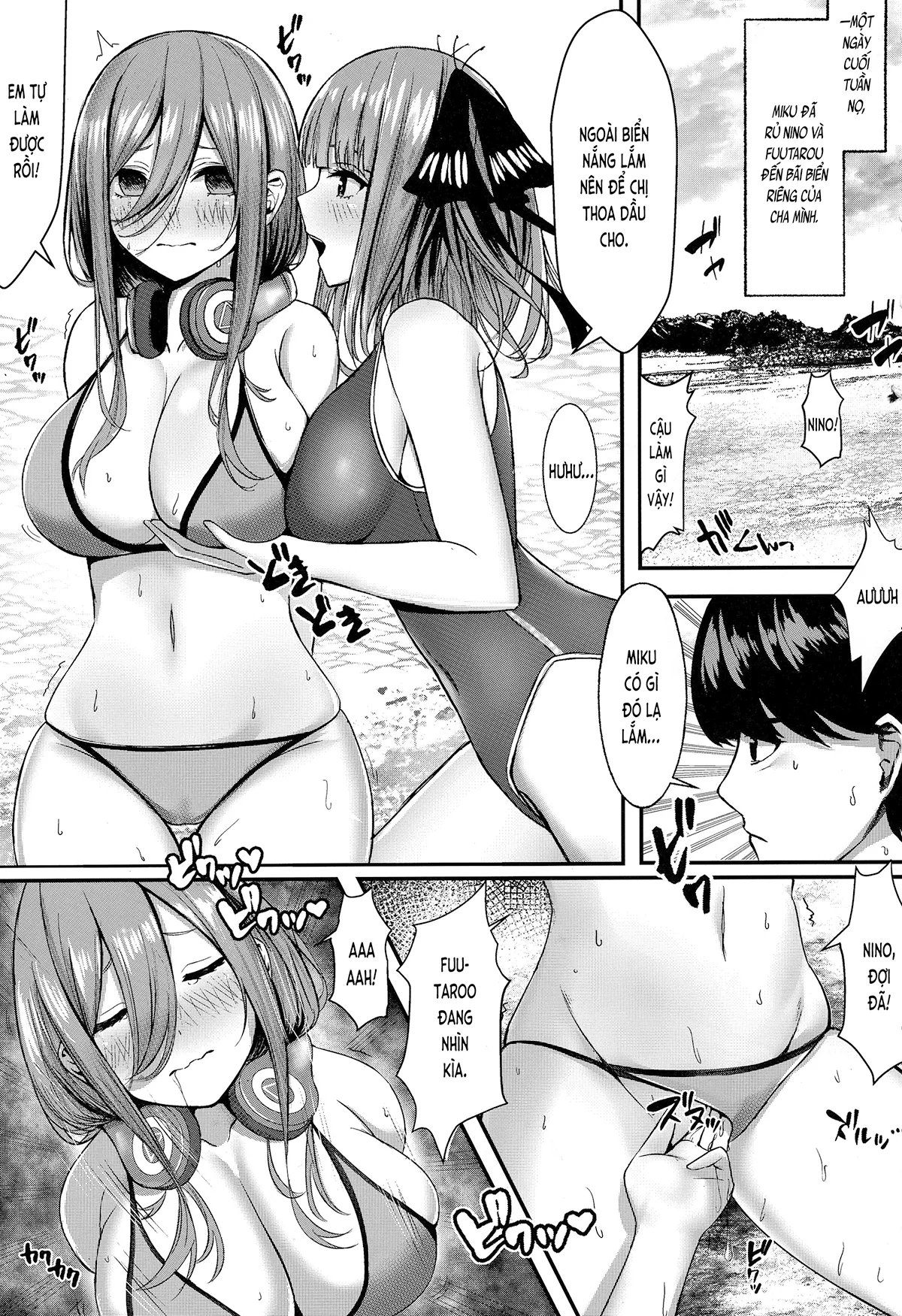 HentaiVN.net - Ảnh 3 - Hãy chọn cho công bằng! (Gotoubun no Hanayome) [Kouhei ni Ikou ze! (Gotoubun no Hanayome); 公平にいこうぜ! (五等分の花嫁)] - Ch. 1