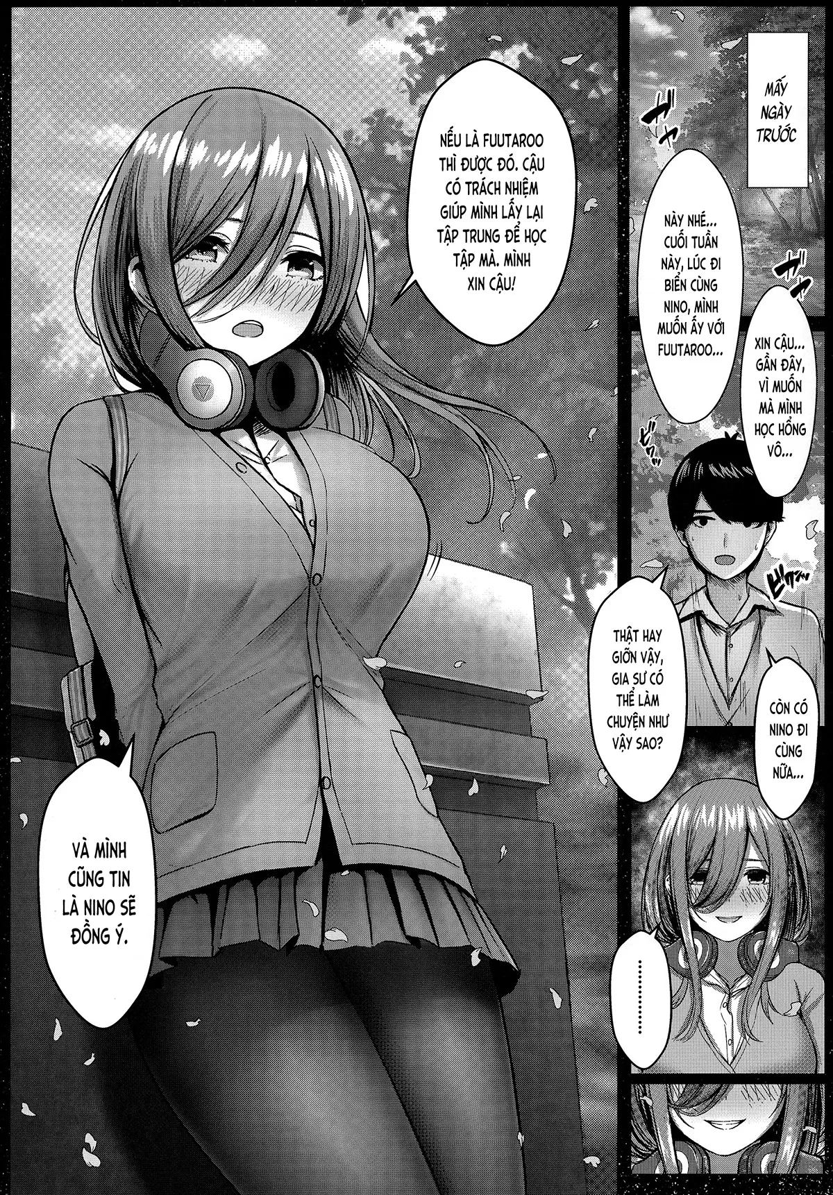 HentaiVN.net - Ảnh 5 - Hãy chọn cho công bằng! (Gotoubun no Hanayome) [Kouhei ni Ikou ze! (Gotoubun no Hanayome); 公平にいこうぜ! (五等分の花嫁)] - Ch. 1