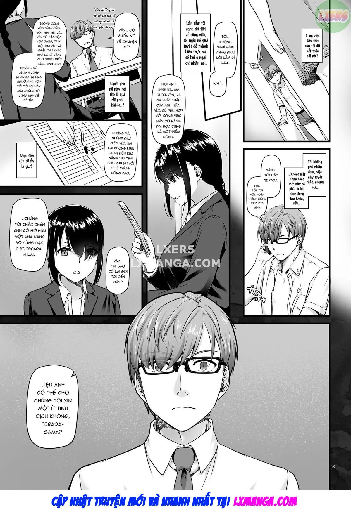 HentaiVN.net - Ảnh 21 - Pregnancy Officer [Haramaseya] - Chap 1: DLO-16