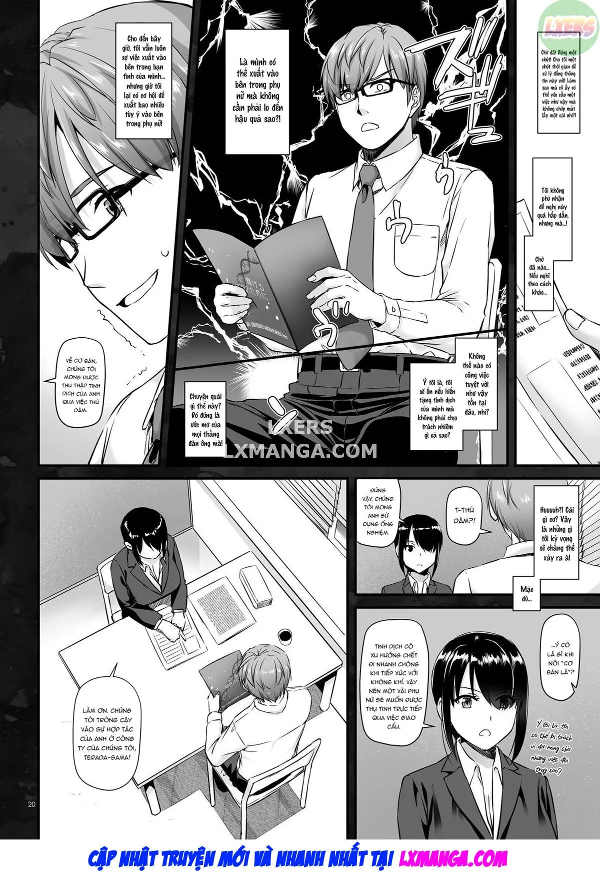 HentaiVN.net - Ảnh 22 - Pregnancy Officer [Haramaseya] - Chap 1: DLO-16