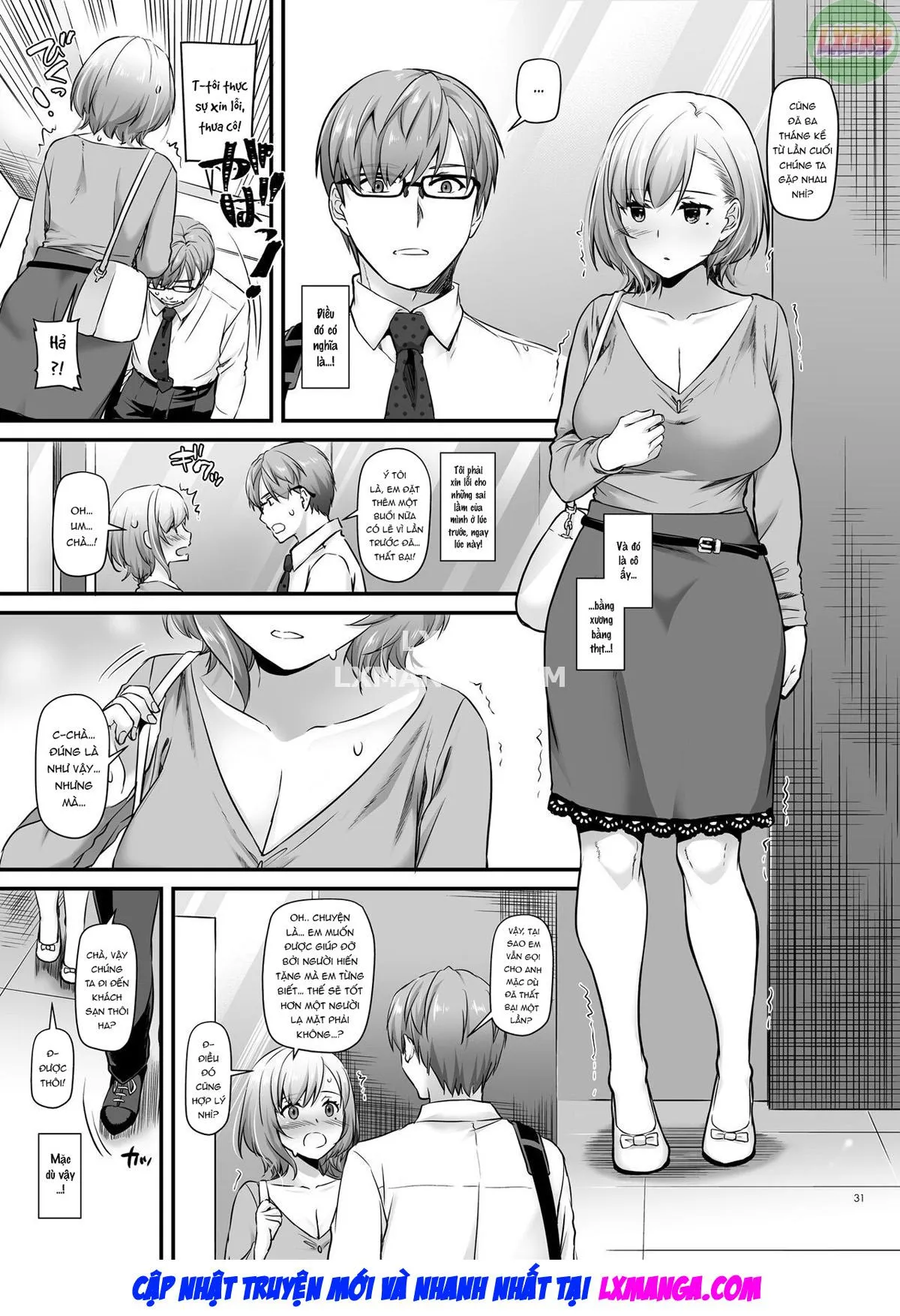 HentaiVN.net - Ảnh 33 - Pregnancy Officer [Haramaseya] - Chap 1: DLO-16