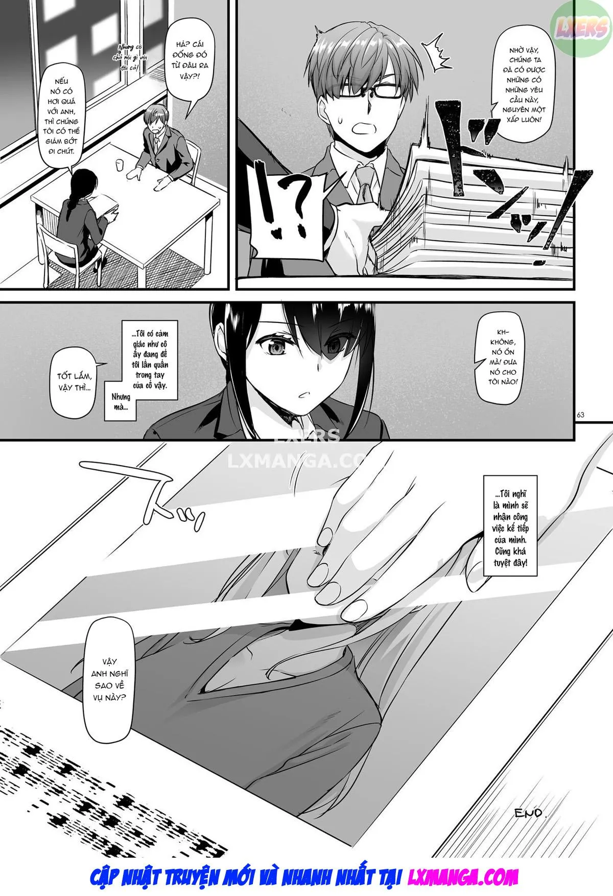HentaiVN.net - Ảnh 65 - Pregnancy Officer [Haramaseya] - Chap 1: DLO-16