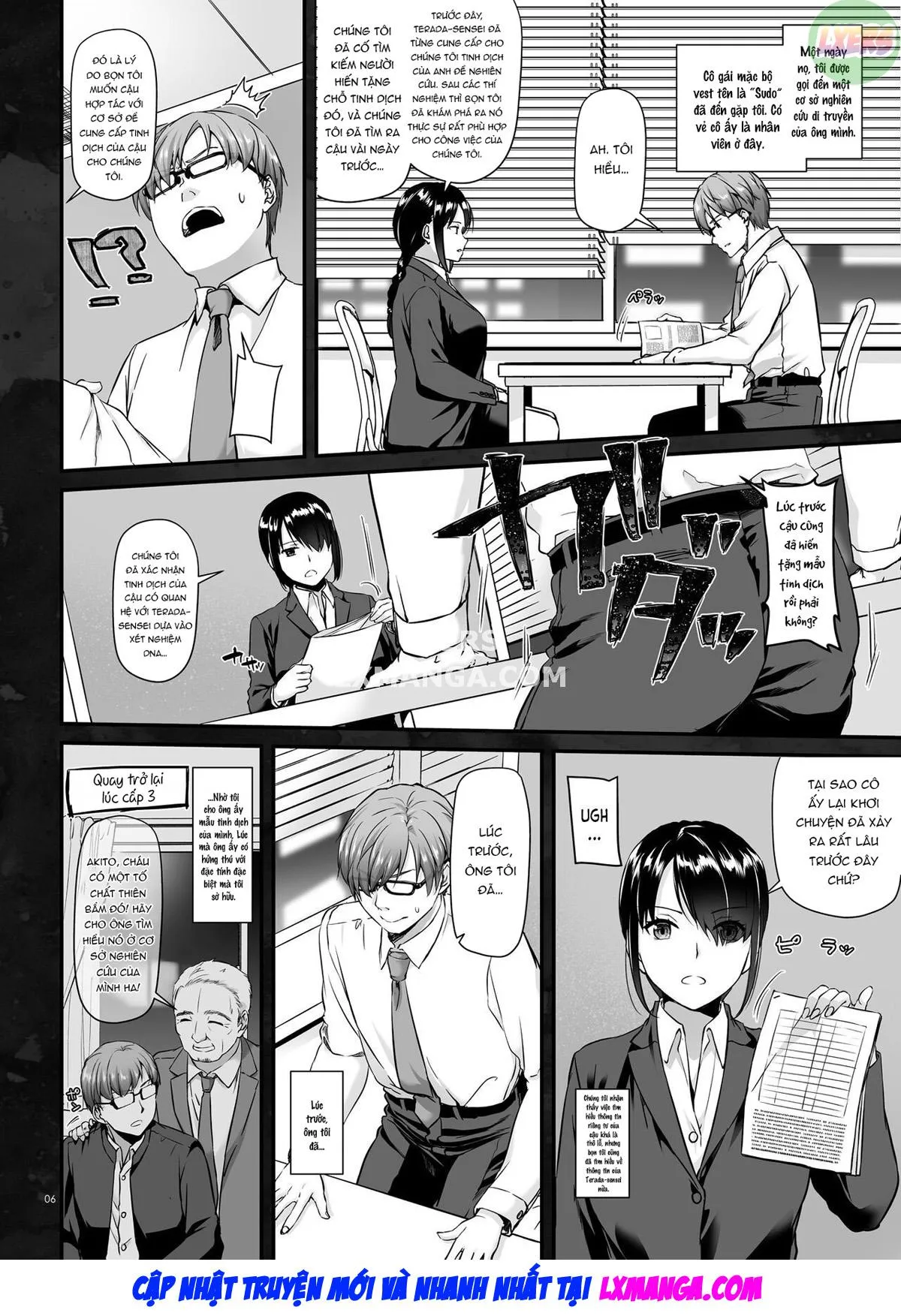HentaiVN.net - Ảnh 8 - Pregnancy Officer [Haramaseya] - Chap 1: DLO-16
