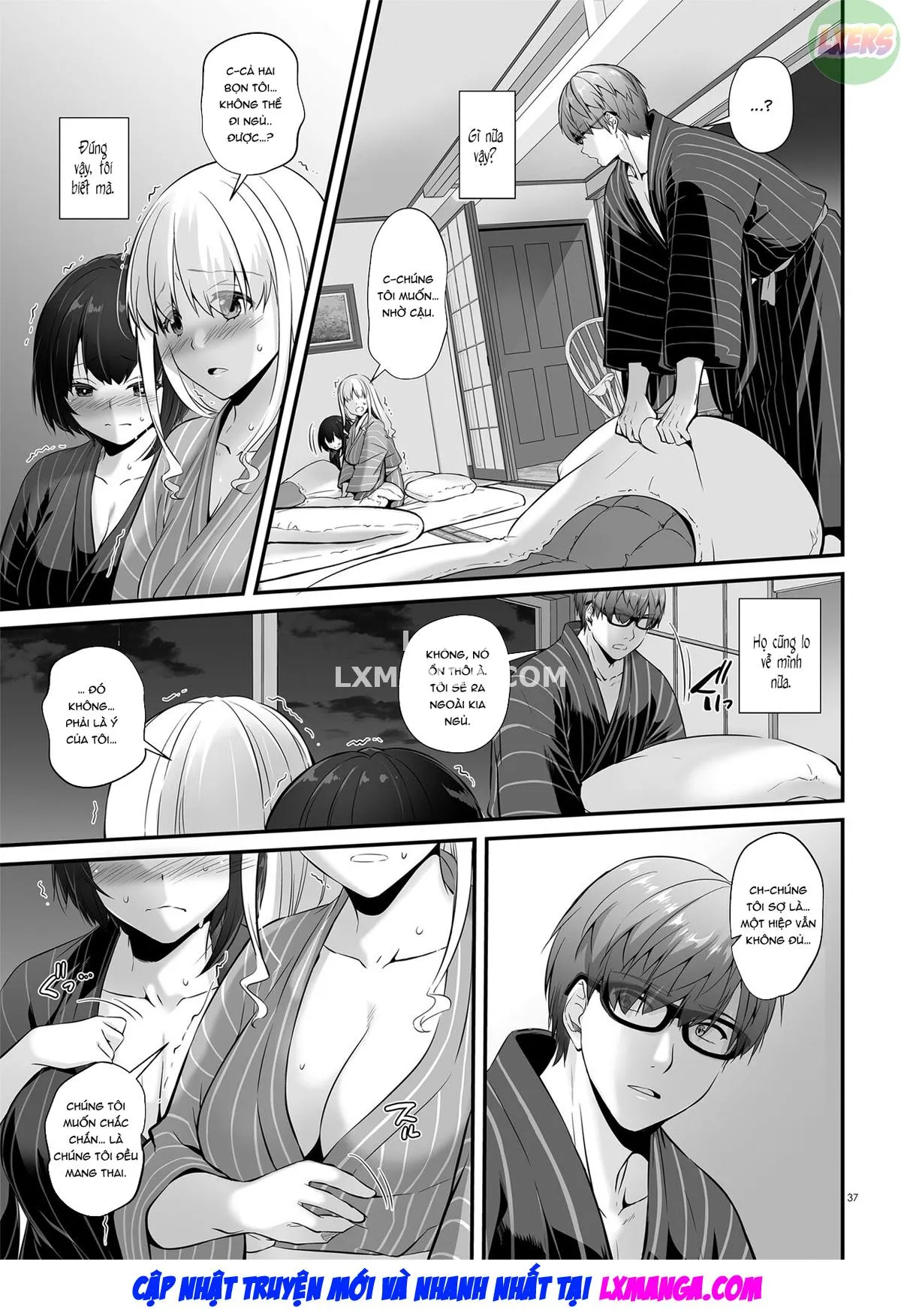 HentaiVN.net - Ảnh 39 - Pregnancy Officer [Haramaseya] - Chap 3: DLO-22