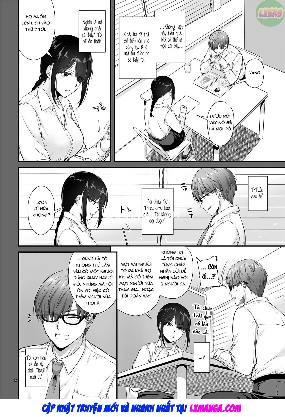 HentaiVN.net - Ảnh 8 - Pregnancy Officer [Haramaseya] - Chap 3: DLO-22