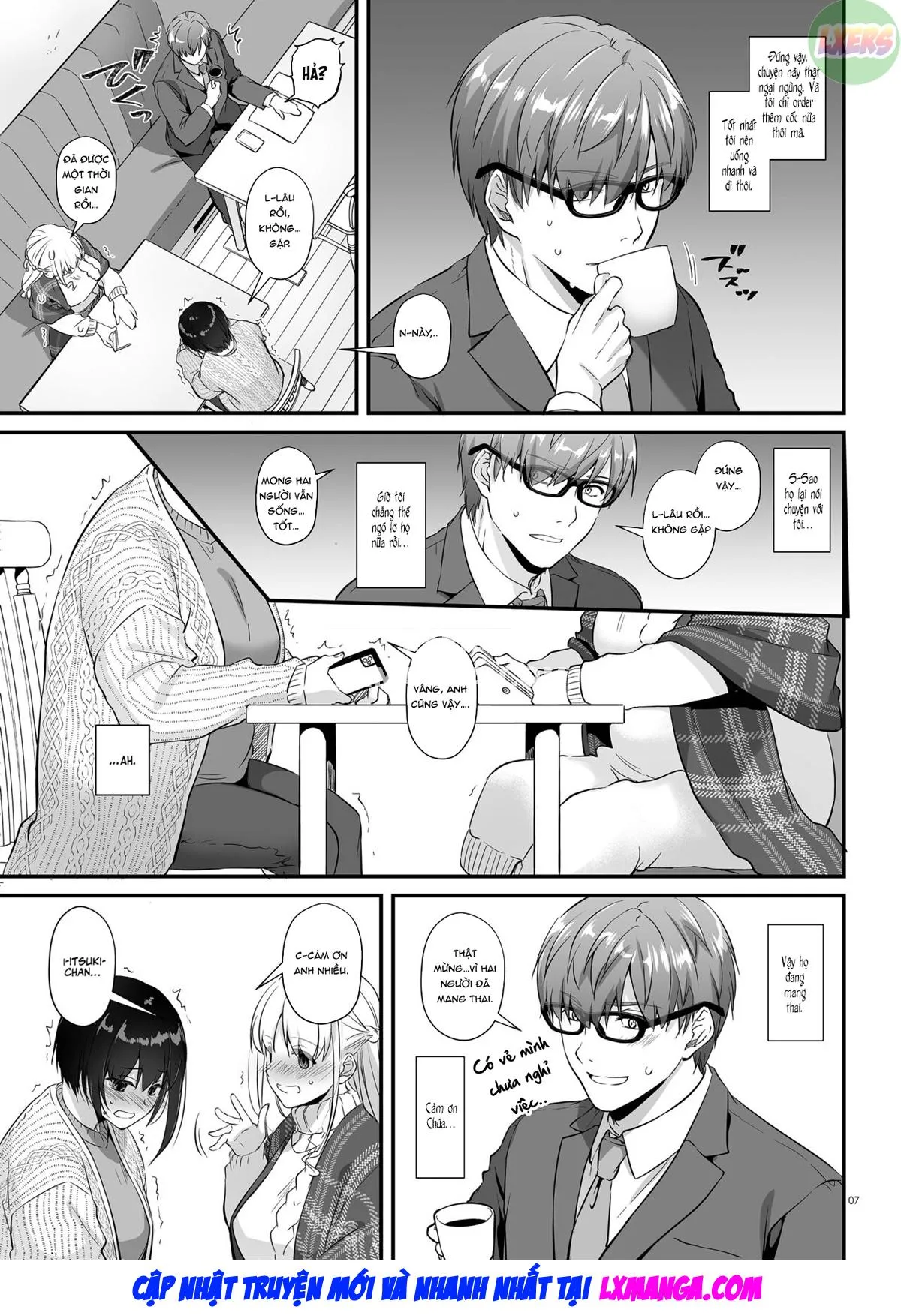 HentaiVN.net - Ảnh 7 - Pregnancy Officer [Haramaseya] - Chap 3.5: DLO-23