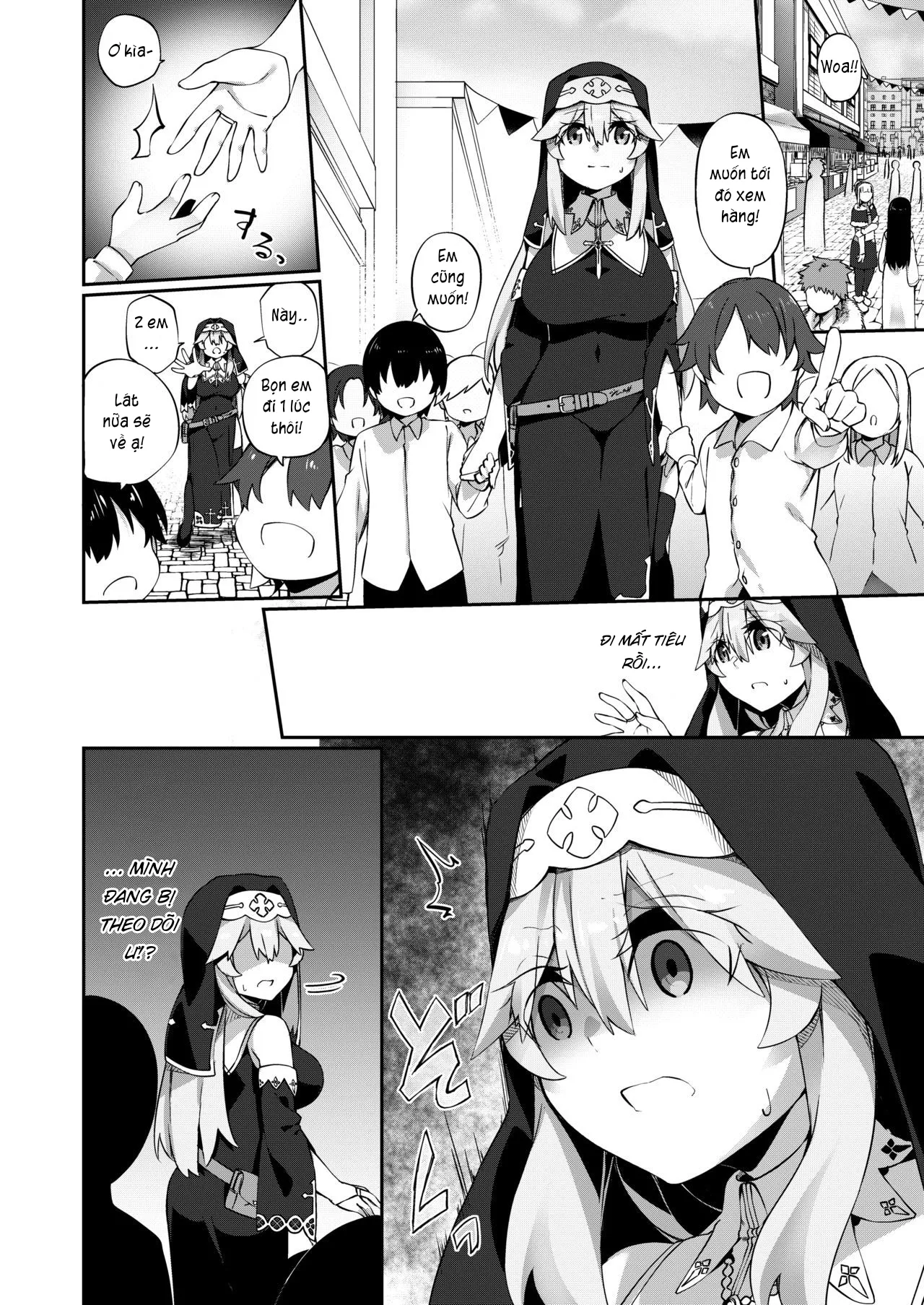 HentaiVN.net - Ảnh 8 - TS Sister, Kodomo no Tame ni Ganbarimasu ♀!! [TSシスター、子供のために頑張ります♀!!] - Chap 1: Khởi đầu làm gái.