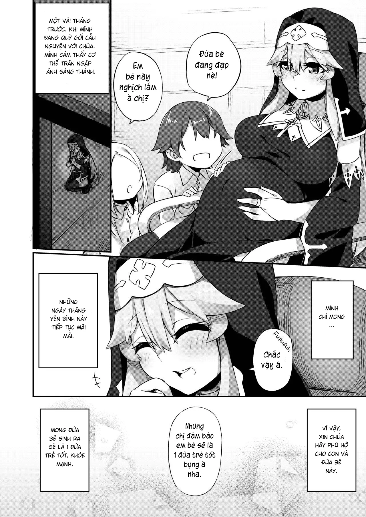 HentaiVN.net - Ảnh 22 - TS Sister, Kodomo no Tame ni Ganbarimasu ♀!! [TSシスター、子供のために頑張ります♀!!] - Chap 2: Happy end.