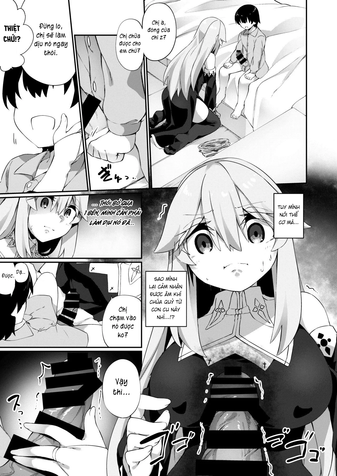 HentaiVN.net - Ảnh 3 - TS Sister, Kodomo no Tame ni Ganbarimasu ♀!! [TSシスター、子供のために頑張ります♀!!] - Chap 2: Happy end.