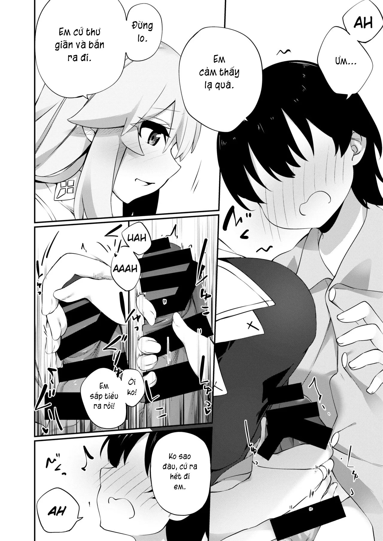 HentaiVN.net - Ảnh 6 - TS Sister, Kodomo no Tame ni Ganbarimasu ♀!! [TSシスター、子供のために頑張ります♀!!] - Chap 2: Happy end.