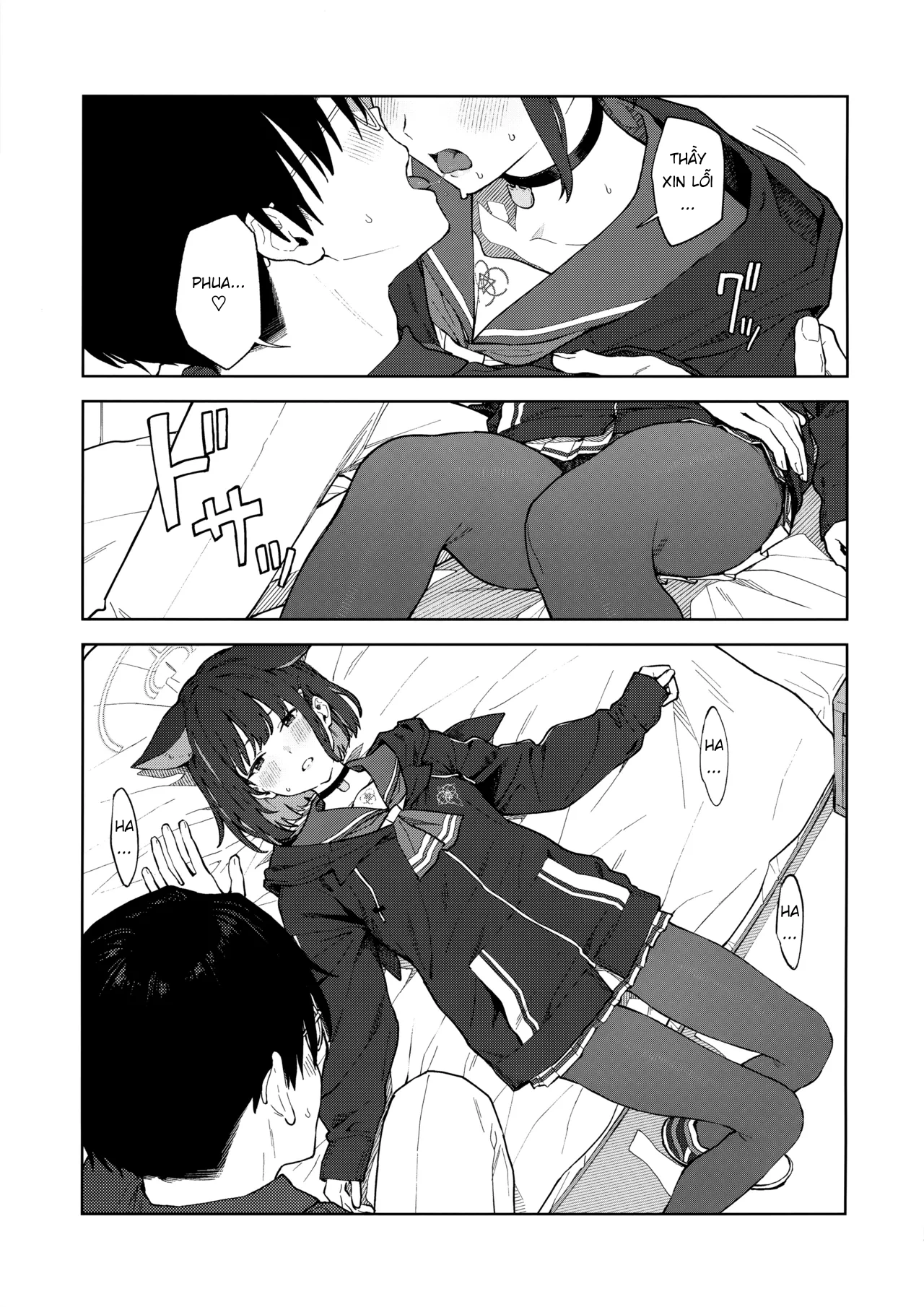 HentaiVN.net - Ảnh 16 - Sensei, tại sao lại là em chứ...? - Mèo ngọt
