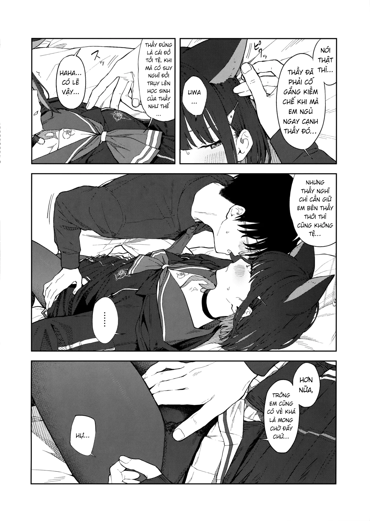 HentaiVN.net - Ảnh 17 - Sensei, tại sao lại là em chứ...? - Mèo ngọt