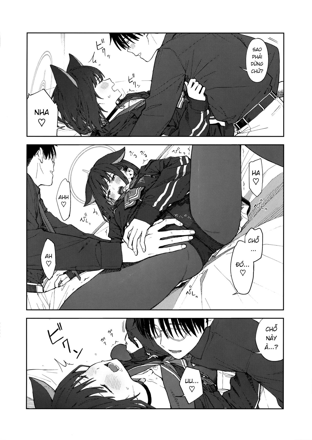 HentaiVN.net - Ảnh 19 - Sensei, tại sao lại là em chứ...? - Mèo ngọt