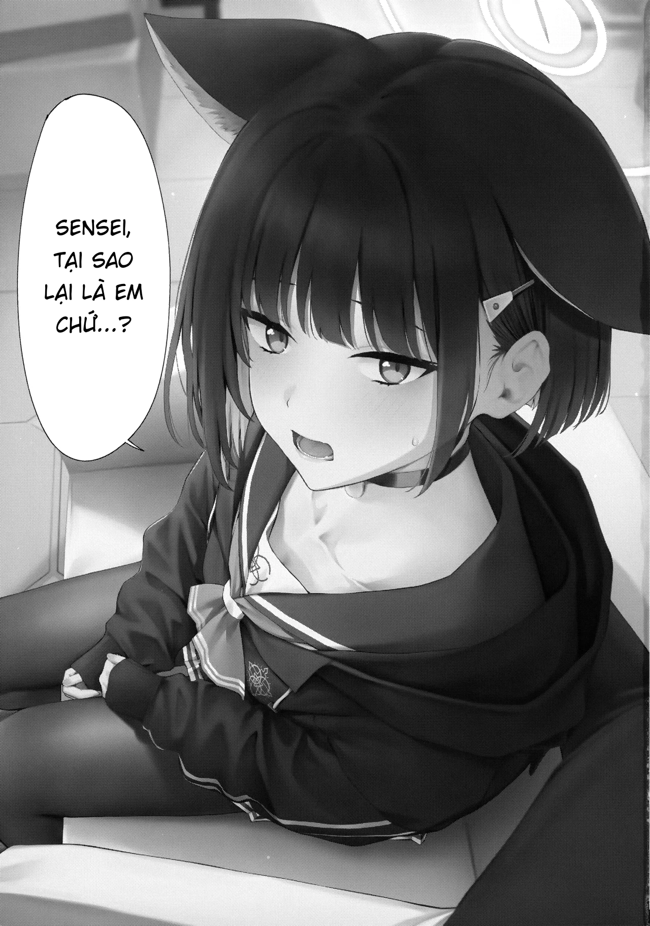 HentaiVN.net - Ảnh 3 - Sensei, tại sao lại là em chứ...? - Mèo ngọt