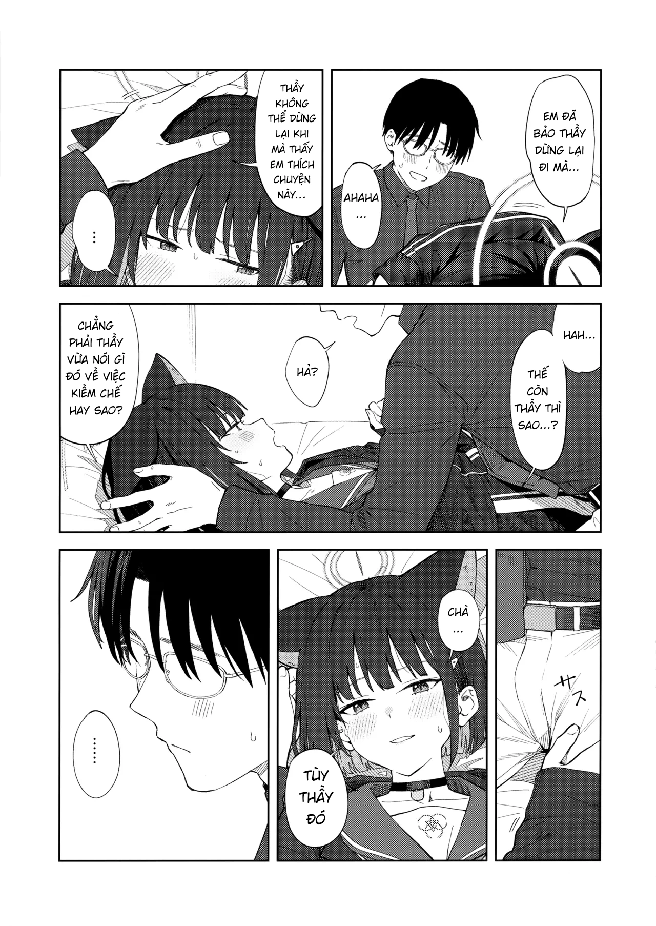 HentaiVN.net - Ảnh 22 - Sensei, tại sao lại là em chứ...? - Mèo ngọt