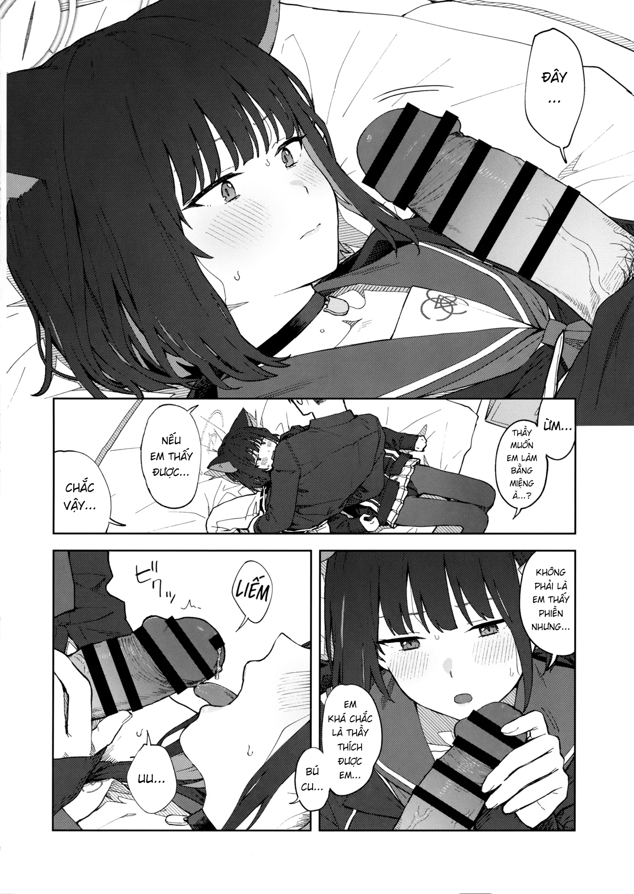 HentaiVN.net - Ảnh 23 - Sensei, tại sao lại là em chứ...? - Mèo ngọt